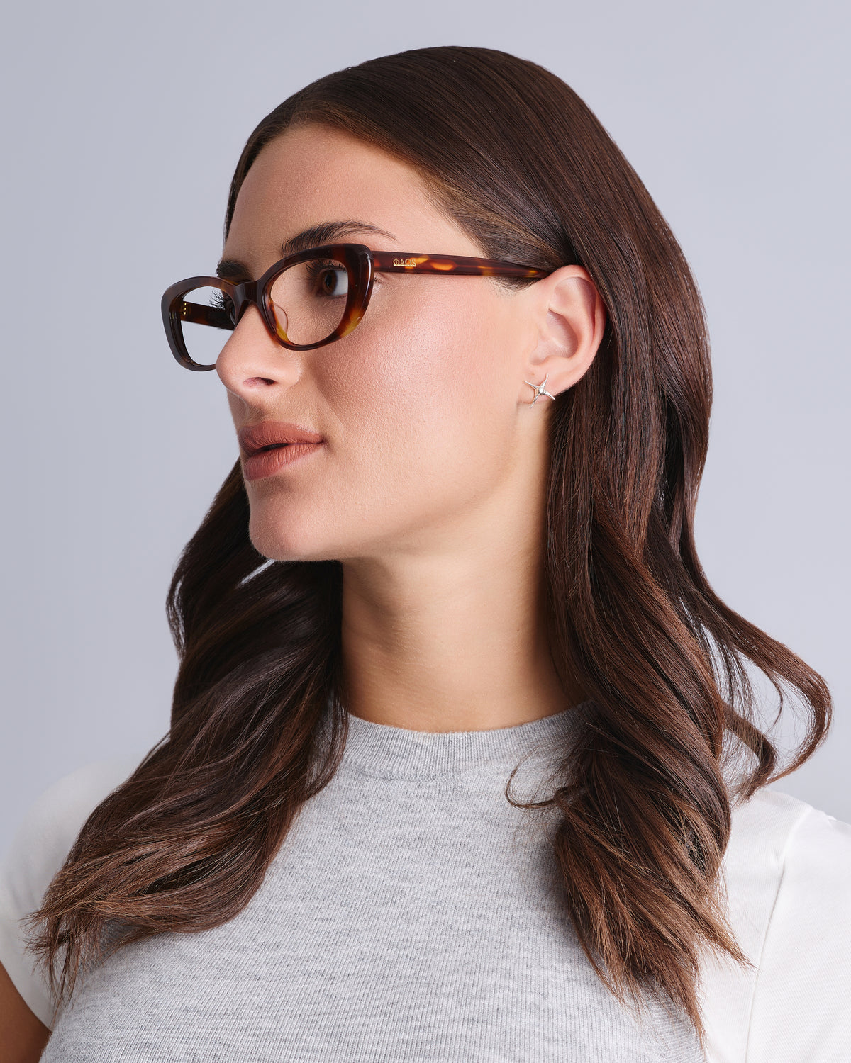ARETE OPTICAL IN MARBLE BROWN