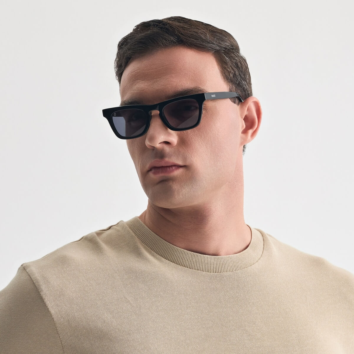 ICARIA IN EREVOS BLACK WITH SHADE GREY LENSES