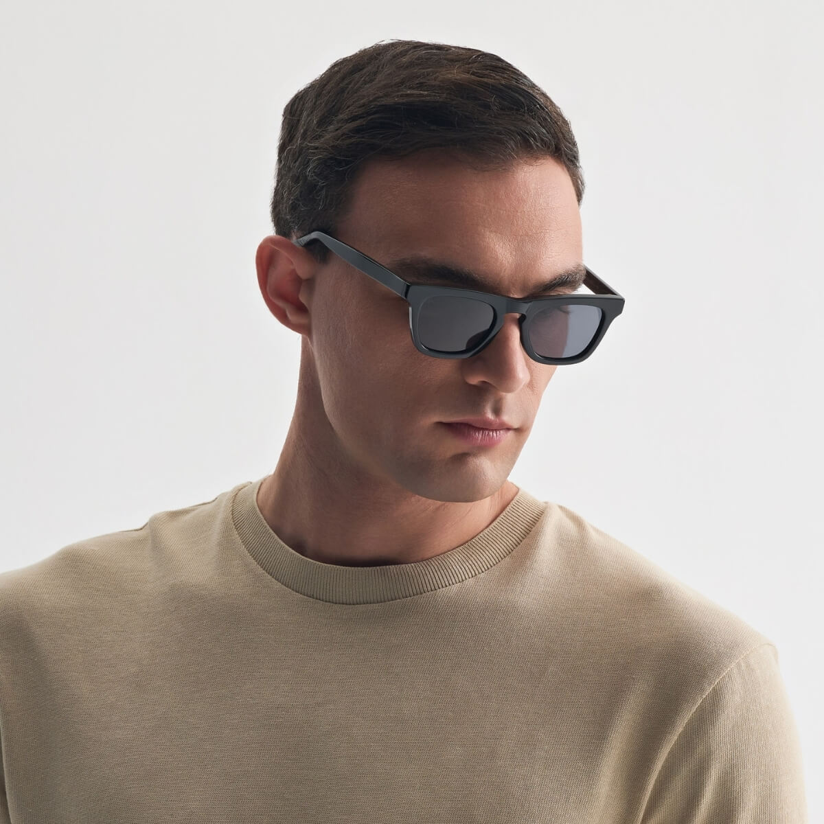 ICARIA IN EREVOS BLACK WITH SHADE GREY LENSES