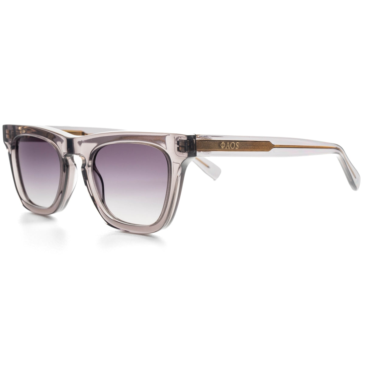 ICARIA IN CRYSTAL GREY WITH SUNSET GREY LENSES