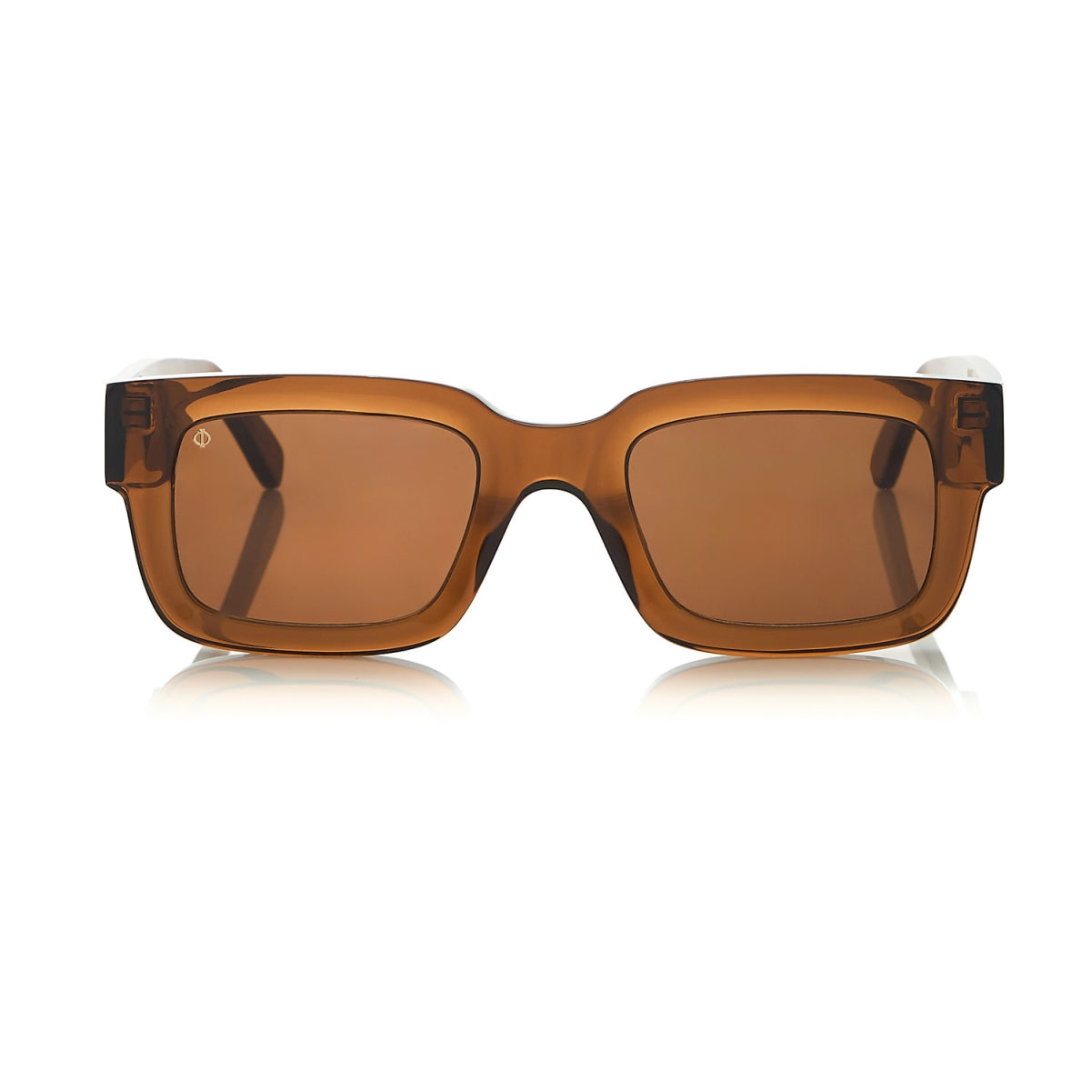 CRETE IN CRYSTAL BROWN WITH REED BROWN LENSES