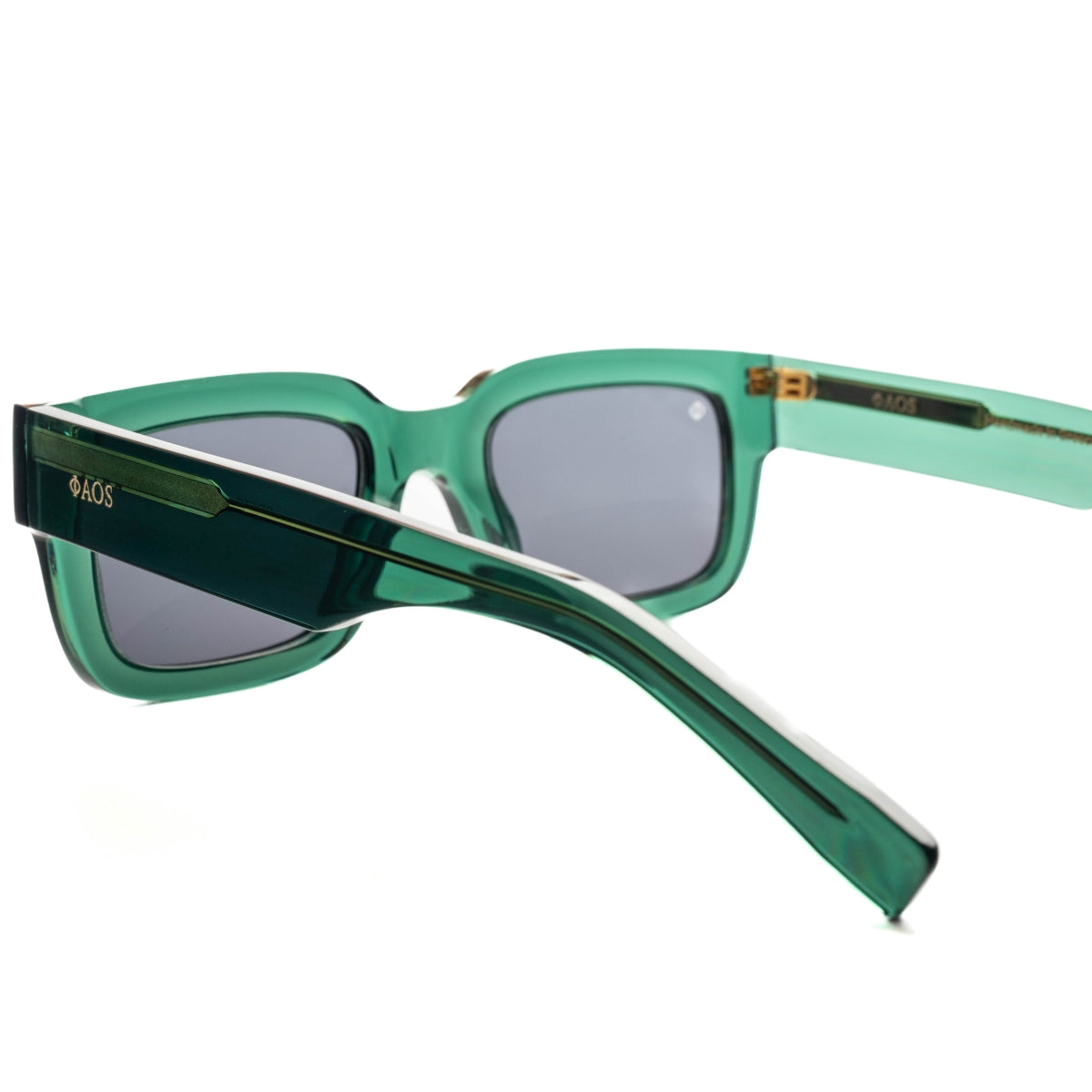 CRETE IN CRYSTAL GREEN WITH SHADE GREY LENSES
