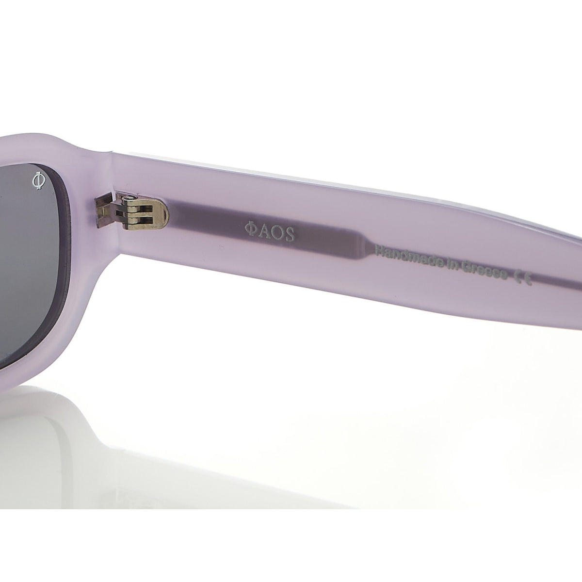 MYKONOS IN AMBROSIA LILAC WITH SHADE GREY LENSES