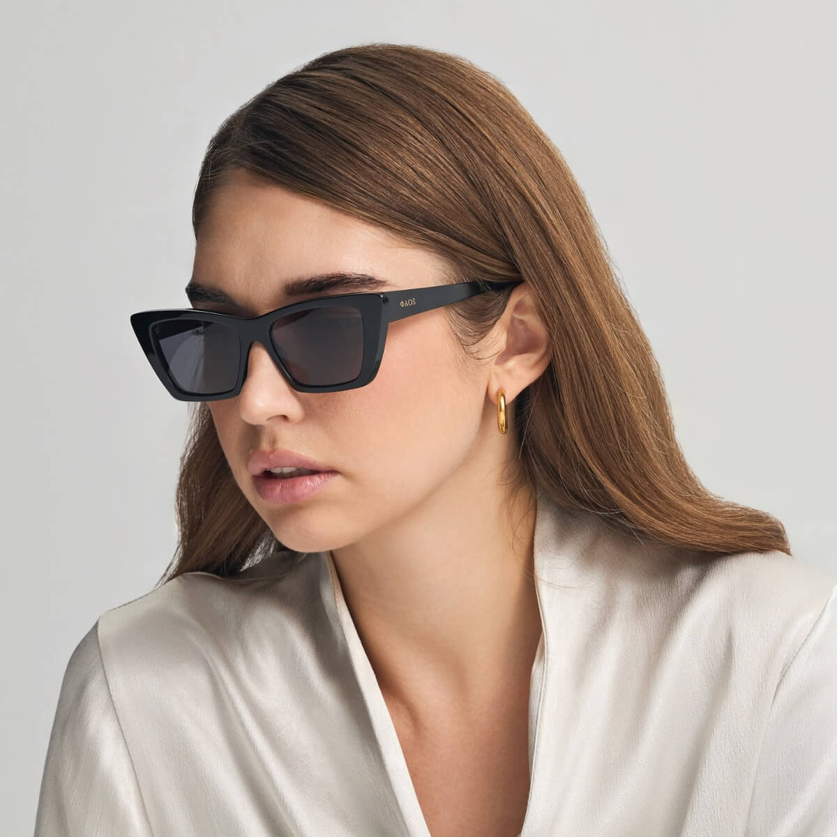 CORFU IN EREVOS BLACK WITH SHADE GREY LENSES