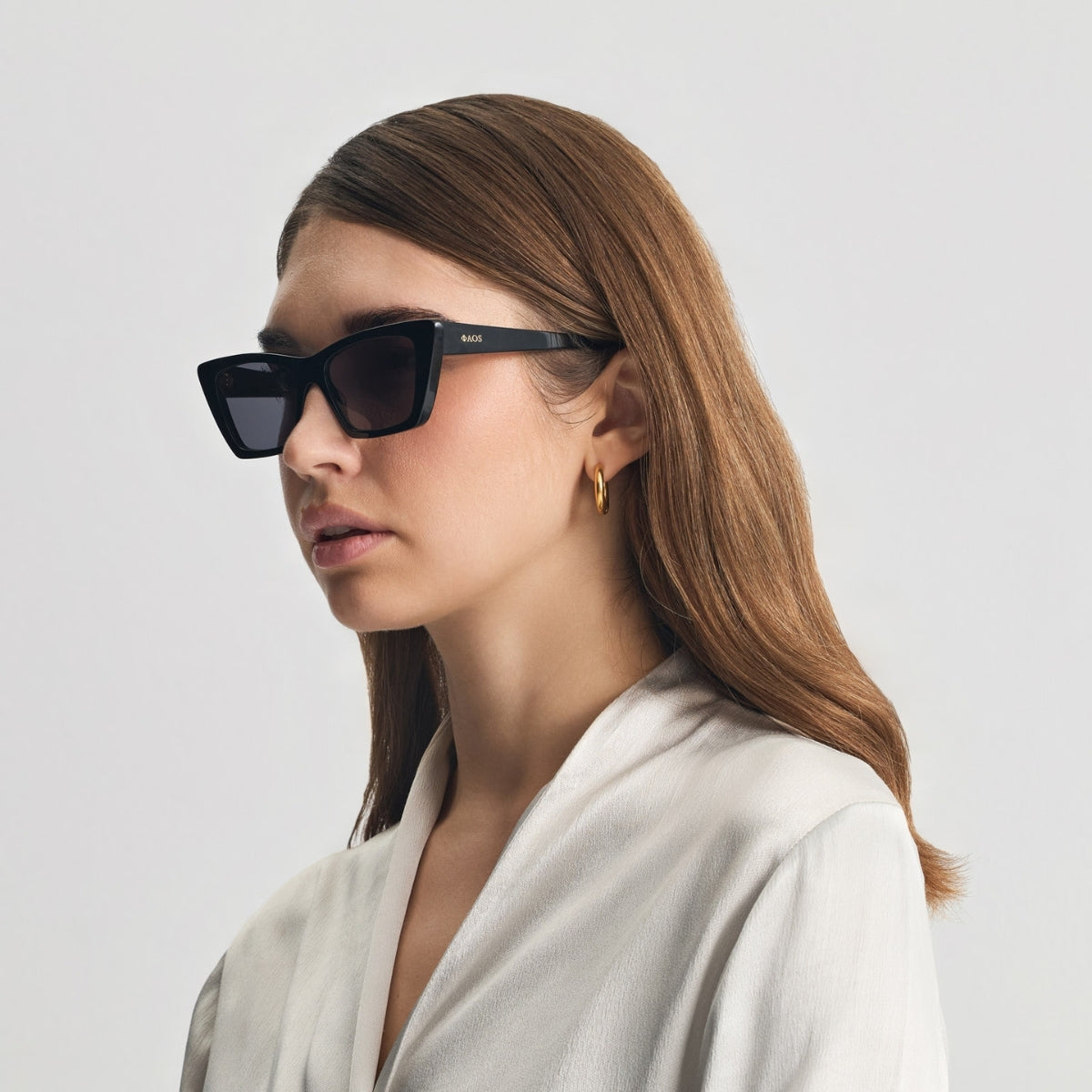 CORFU IN EREVOS BLACK WITH SHADE GREY LENSES