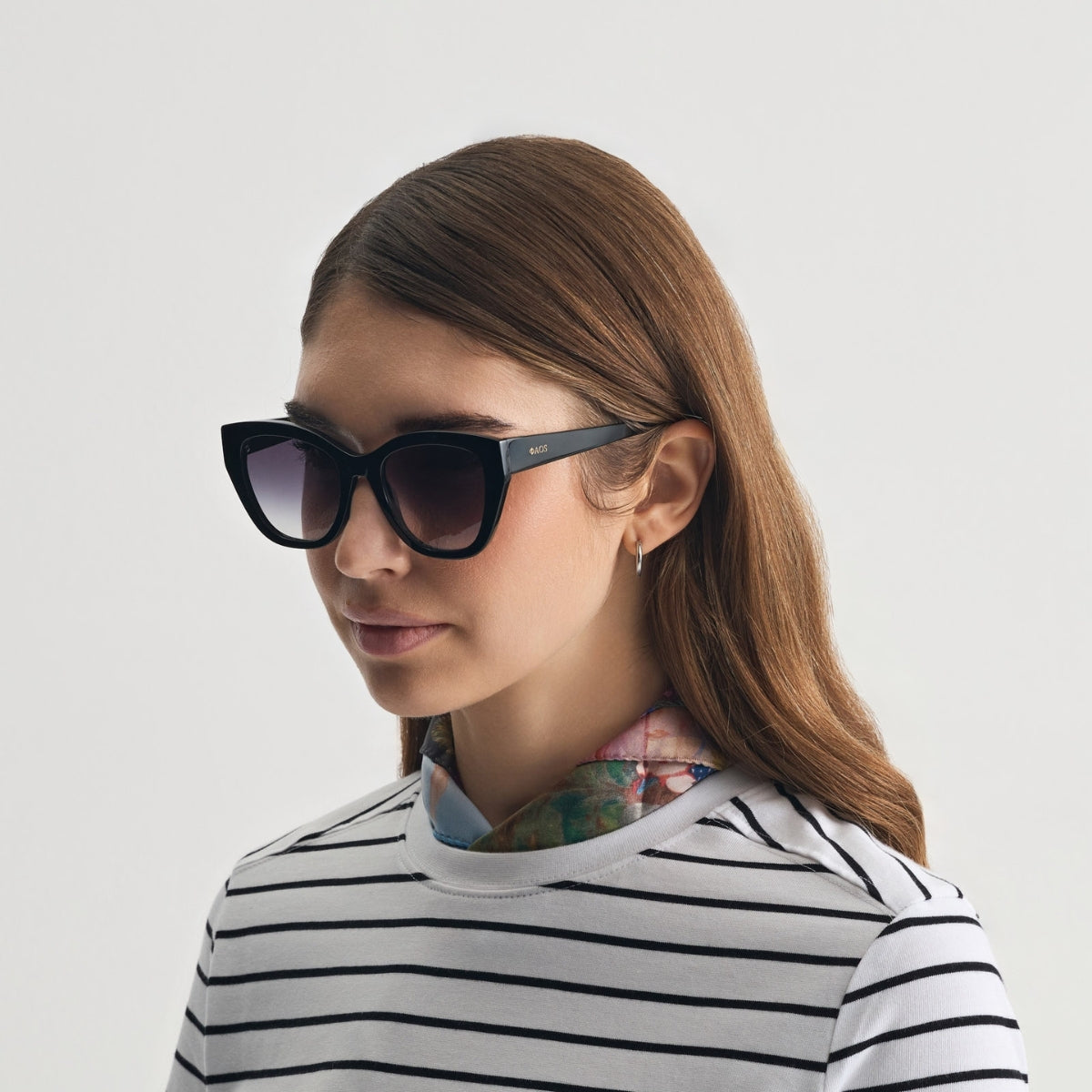 MILOS IN EREVOS BLACK WITH SUNSET GREY LENSES