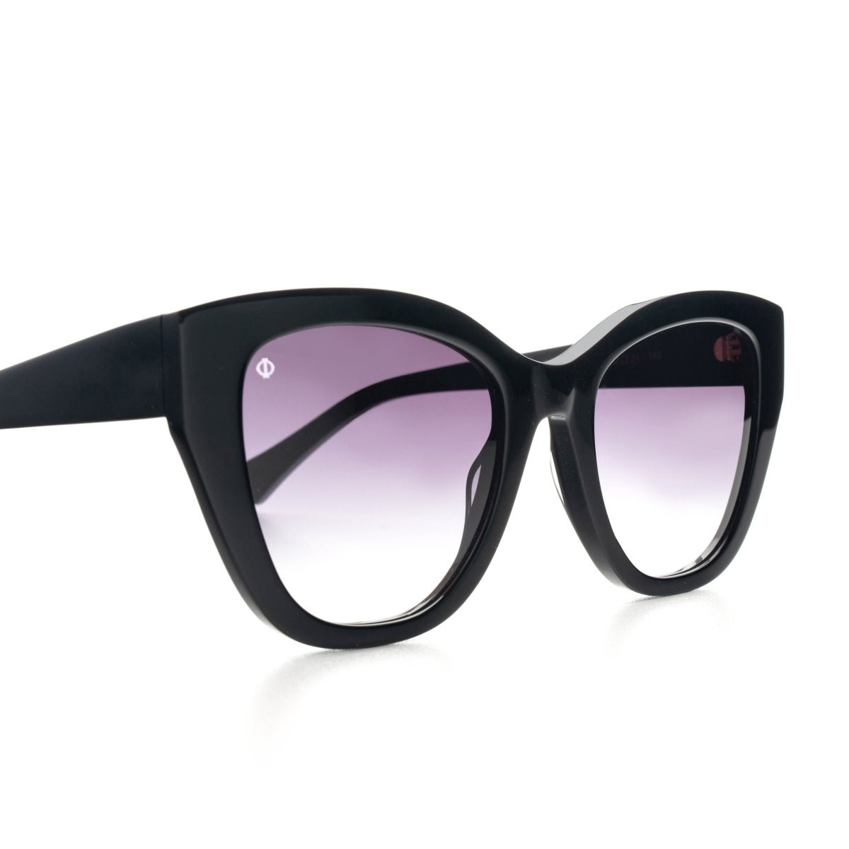 MILOS IN EREVOS BLACK WITH SUNSET GREY LENSES