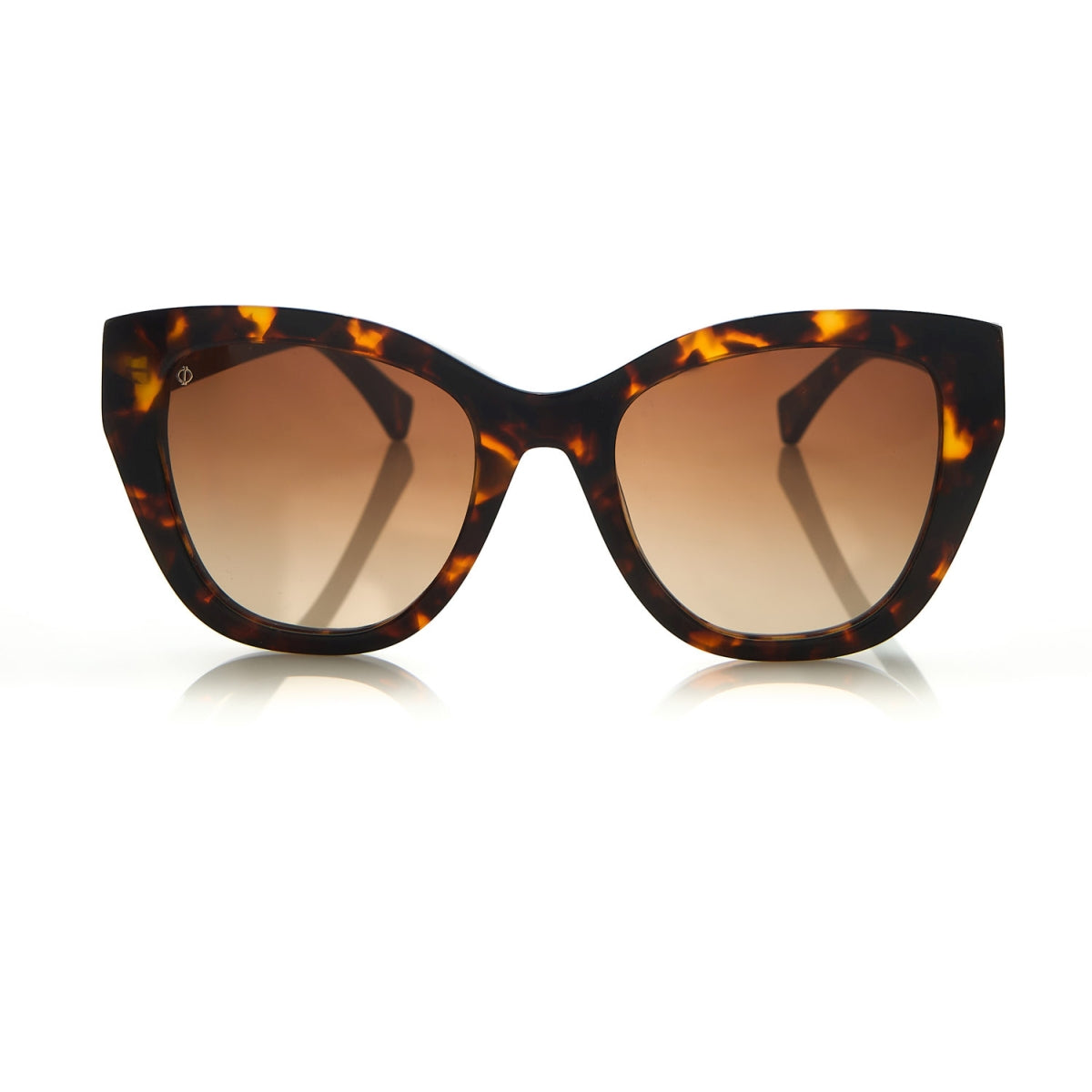 MILOS IN MARBLE BROWN WITH SUNSET BROWN LENSES