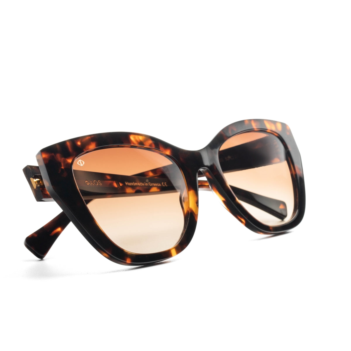 MILOS IN MARBLE BROWN WITH SUNSET BROWN LENSES