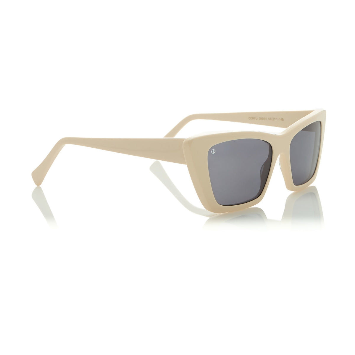 CORFU IN SAND BEIGE WITH SHADE GREY LENSES