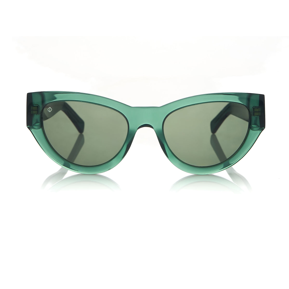 ASTYPALEA IN CRYSTAL GREEN WITH ALGAE GREEN LENSES