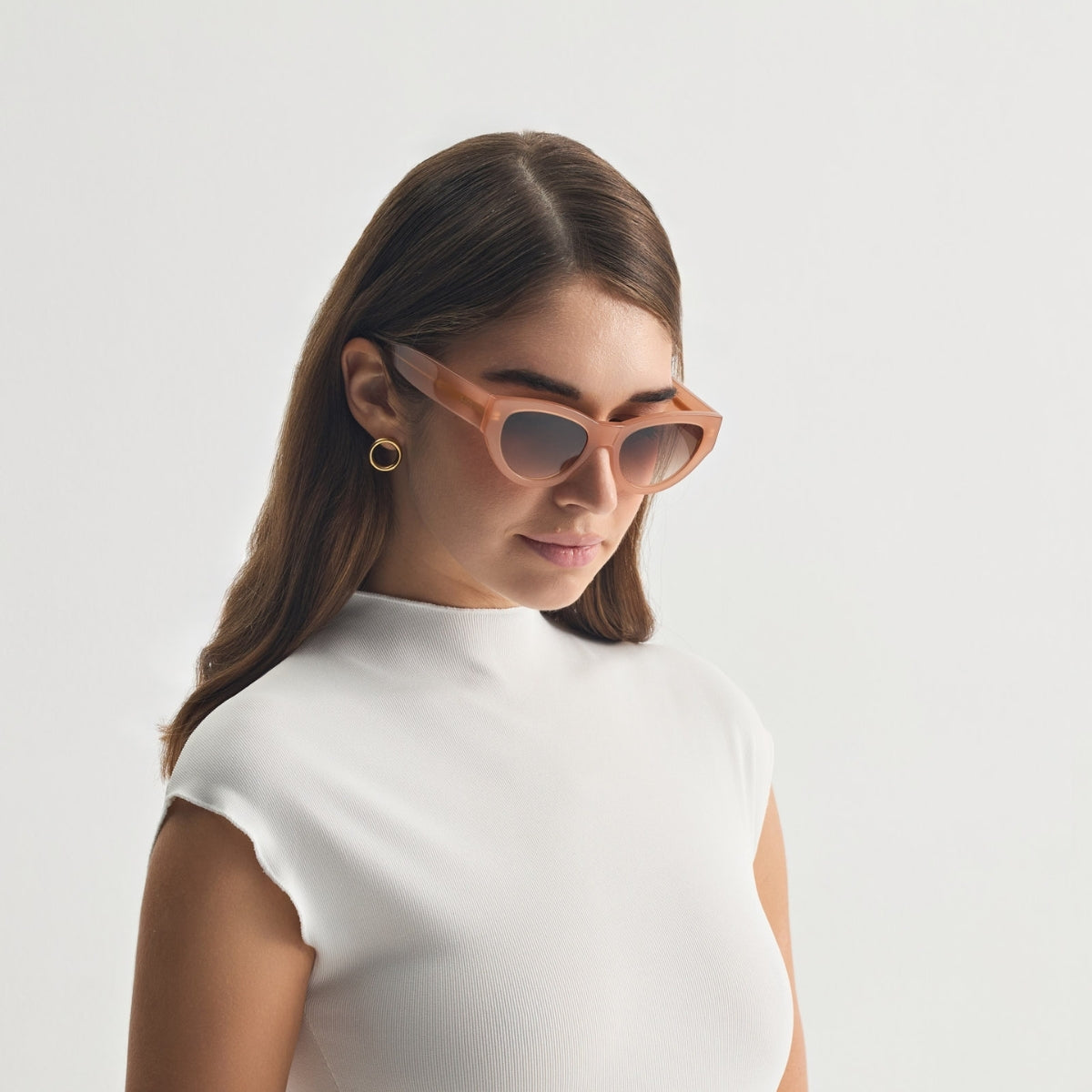 ASTYPALEA IN AMBROSIA CLAY WITH SUNSET BROWN LENSES