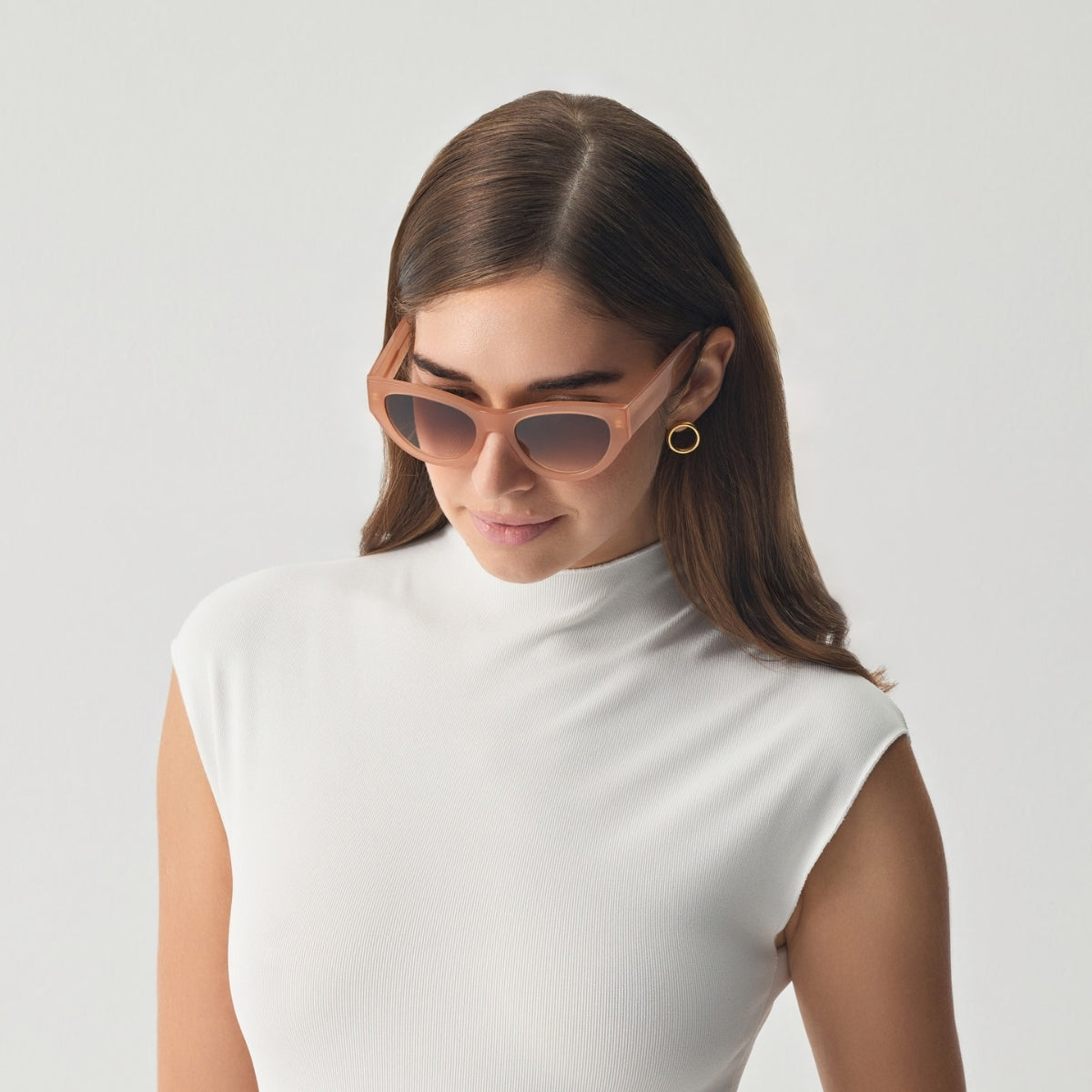 ASTYPALEA IN AMBROSIA CLAY WITH SUNSET BROWN LENSES