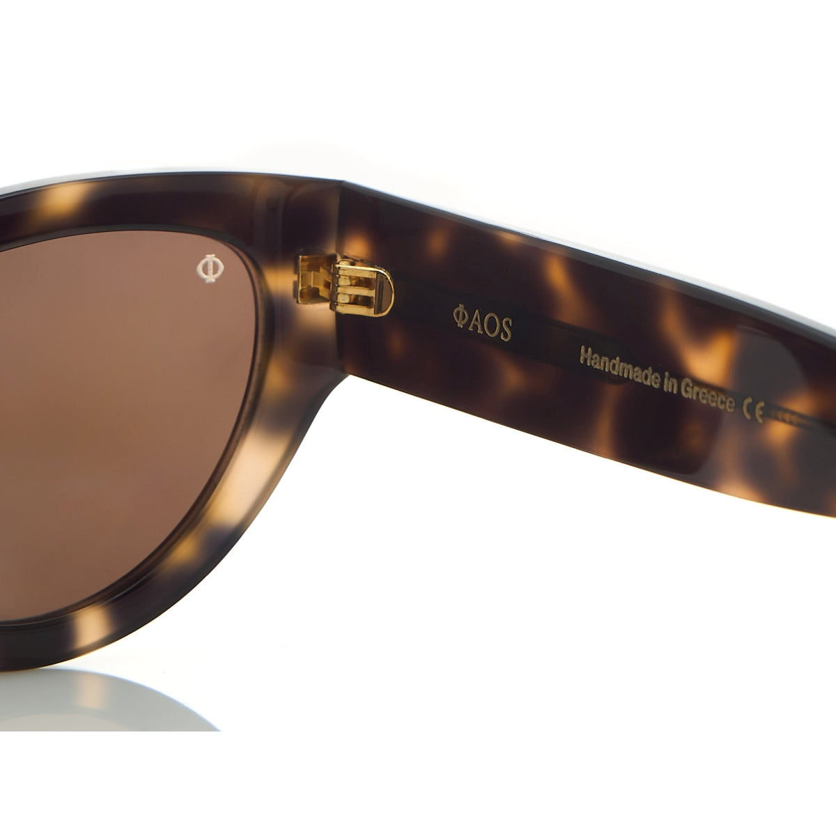 ASTYPALEA IN MARBLE BEIGE WITH STONE BROWN LENSES