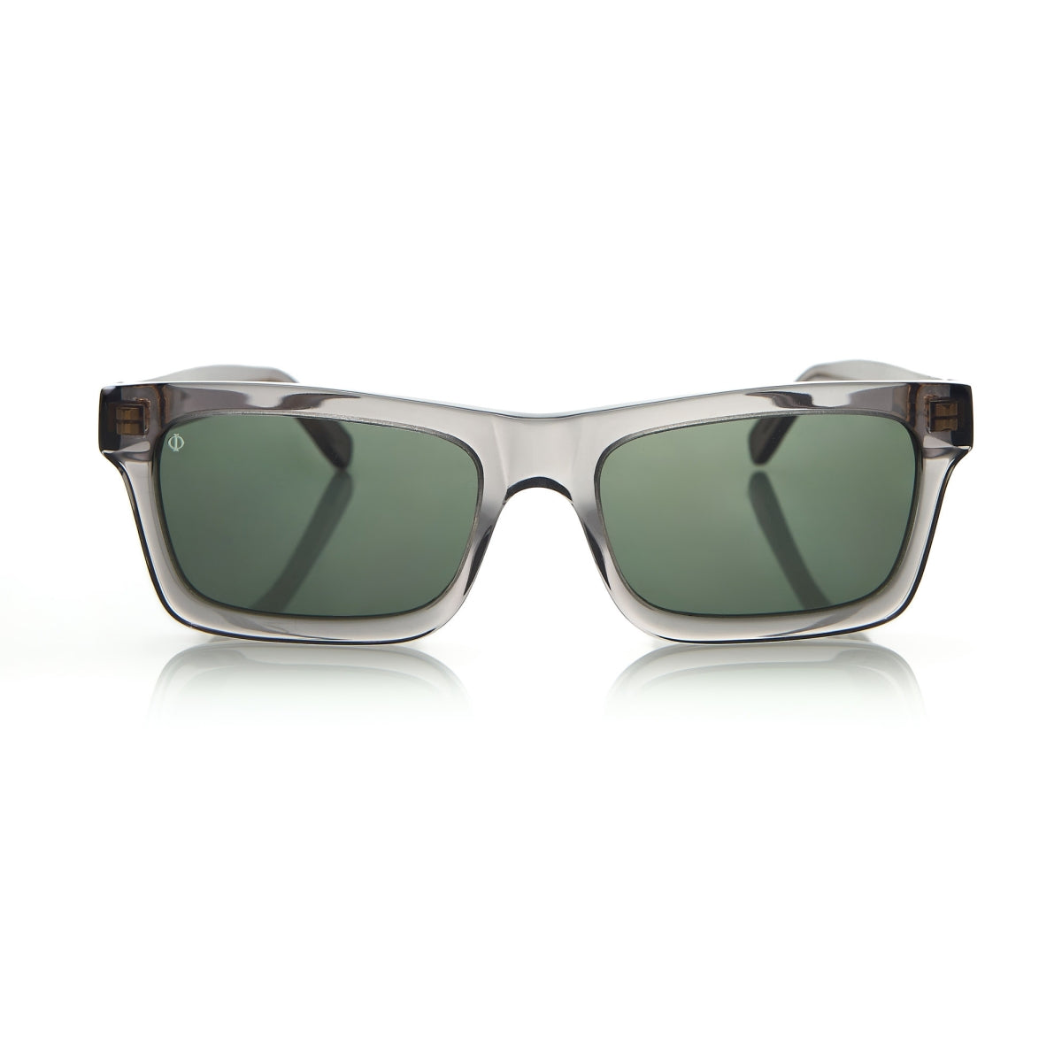 KYTHERA IN CRYSTAL GREY WITH ALGAE GREEN LENSES
