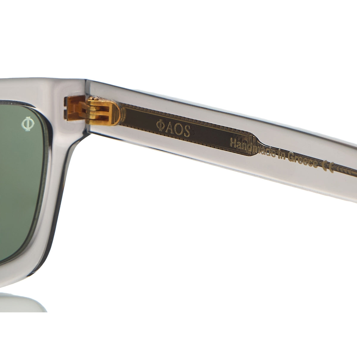 KYTHERA IN CRYSTAL GREY WITH ALGAE GREEN LENSES