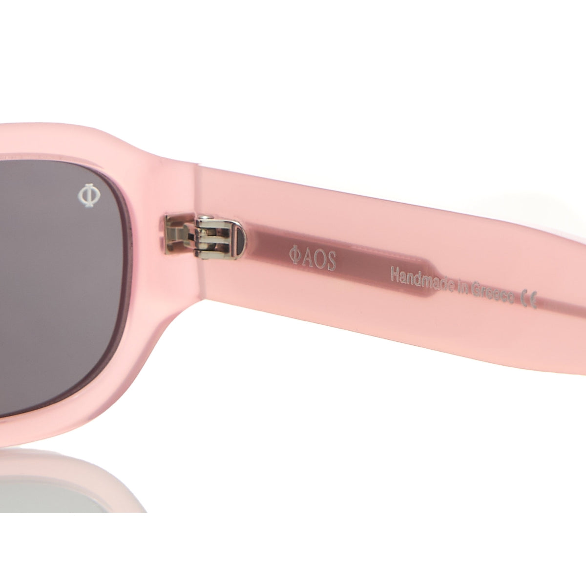 MYKONOS IN AMBROSIA PINK WITH SHADE GREY LENSES