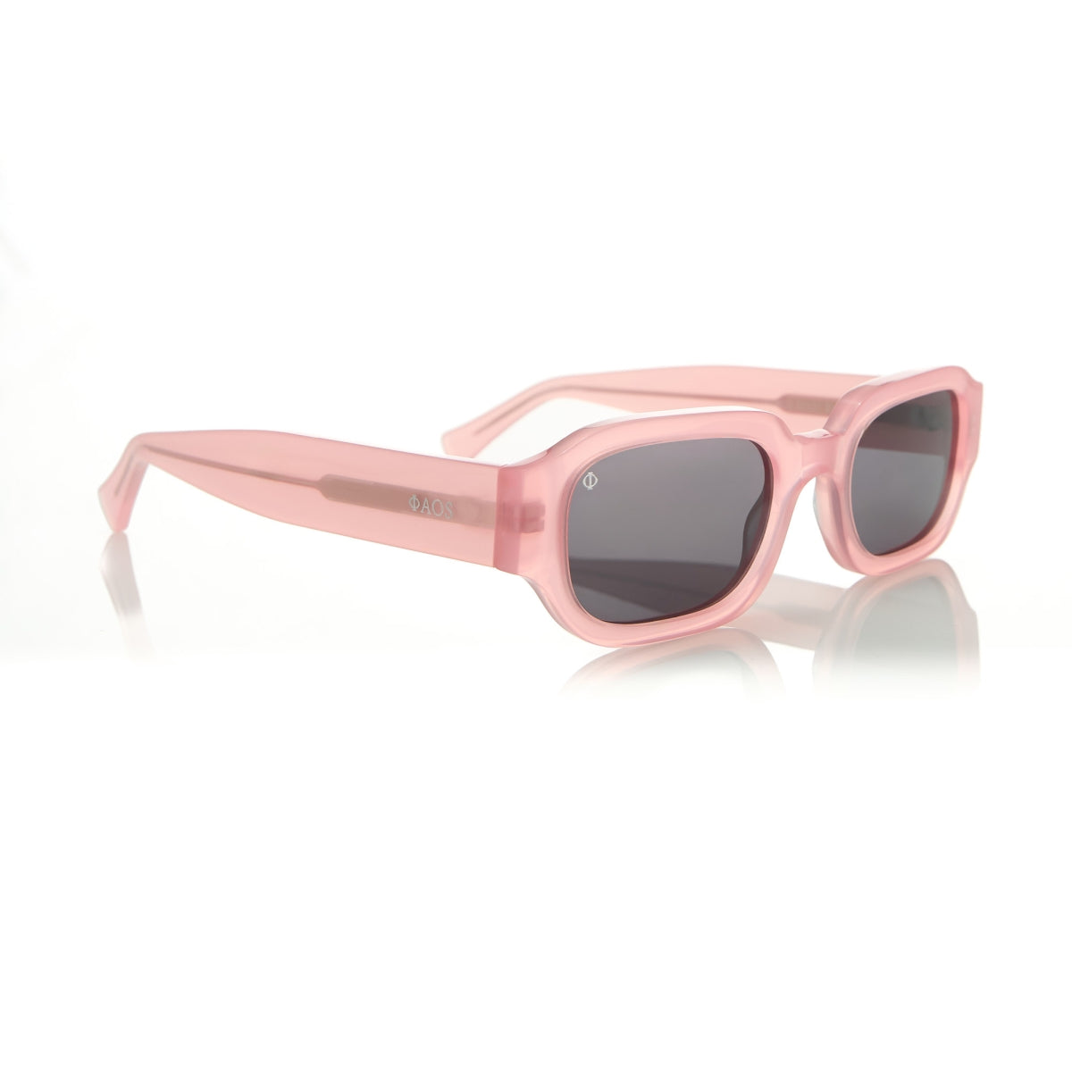 MYKONOS IN AMBROSIA PINK WITH SHADE GREY LENSES