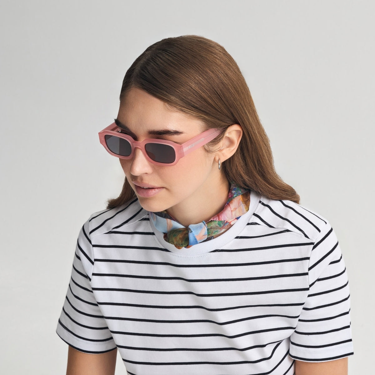 MYKONOS IN AMBROSIA PINK WITH SHADE GREY LENSES