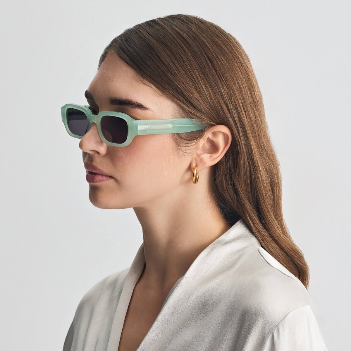 MYKONOS IN AMBROSIA MINT WITH SHADE GREY LENSES