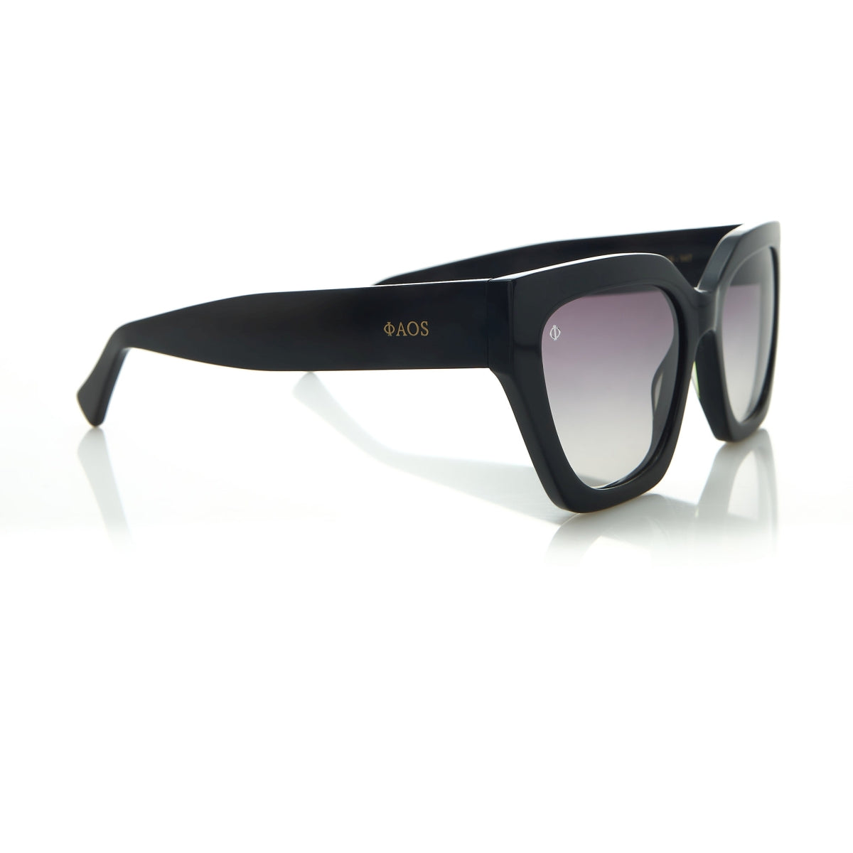 SKYROS IN EREVOS BLACK WITH SUNSET GREY LENSES
