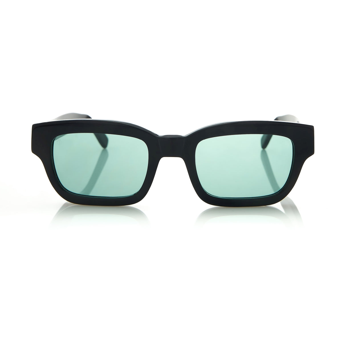 KALYMNOS IN EREVOS BLACK WITH IVY GREEN LENSES