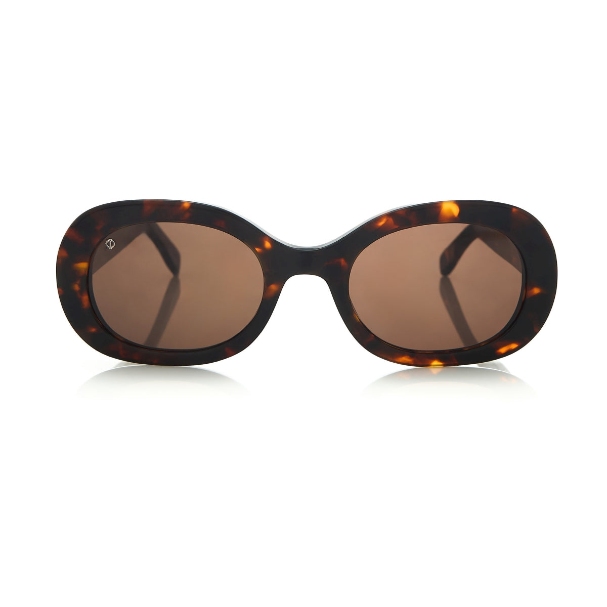 ITHACA IN MARBLE BROWN WITH STONE BROWN LENSES