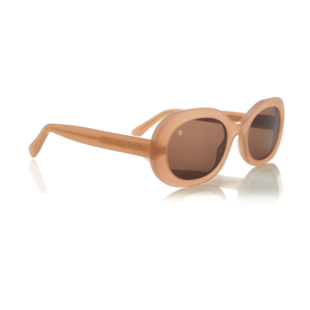 ITHACA IN AMBROSIA CLAY WITH STONE BROWN LENSES