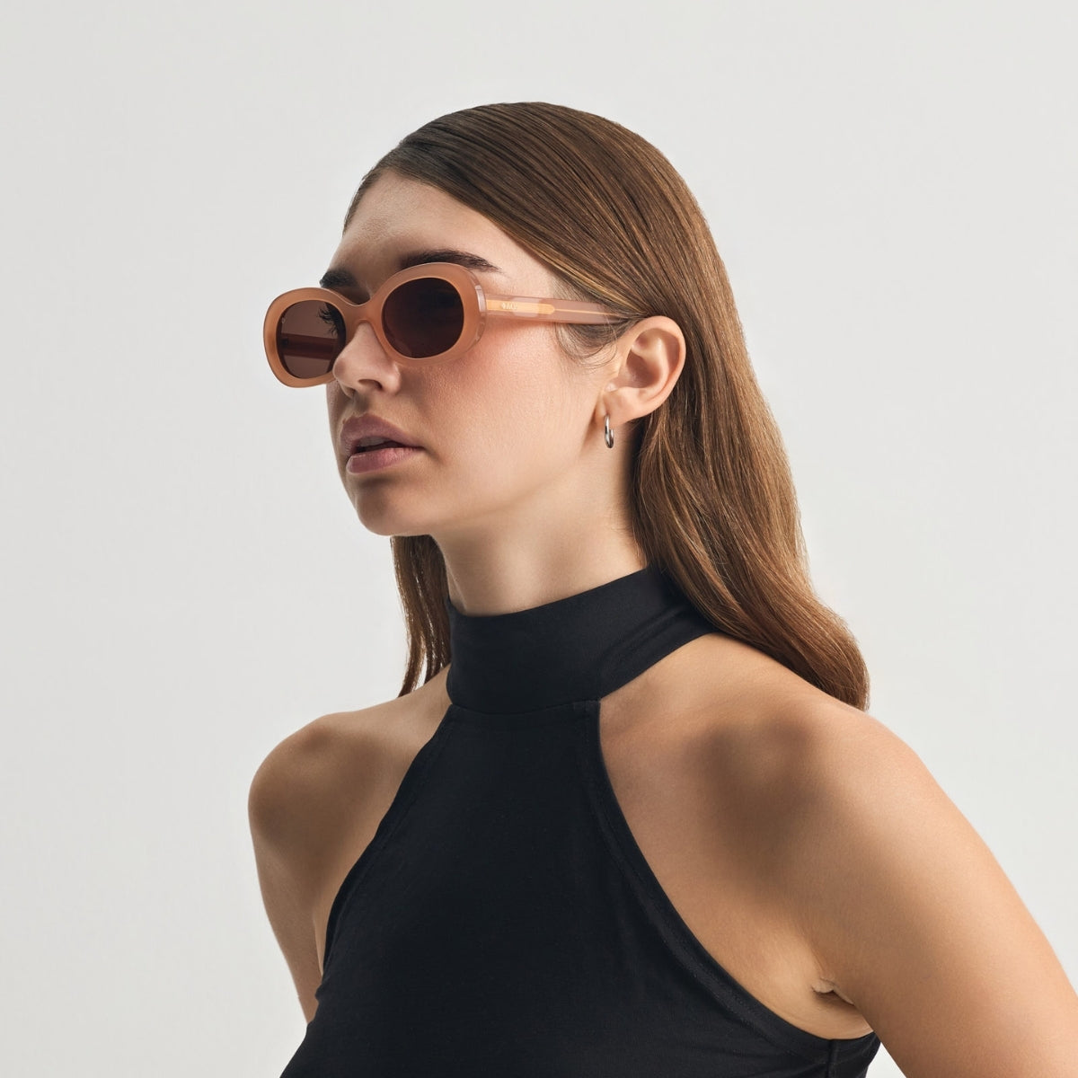 ITHACA IN AMBROSIA CLAY WITH STONE BROWN LENSES