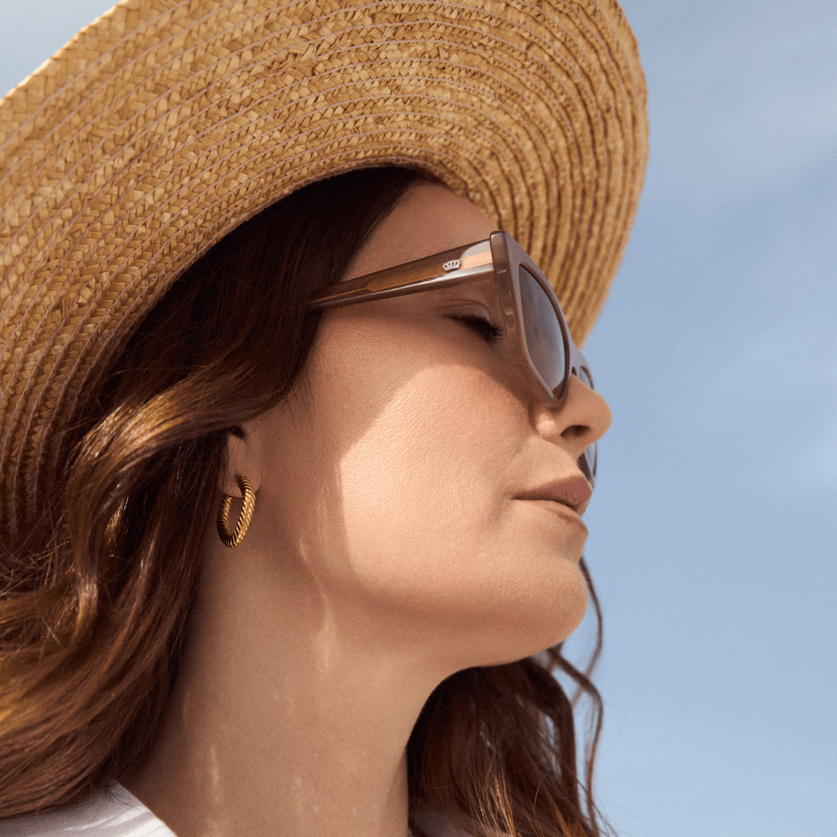 ROSSO IN AMBROSIA CLAY WITH SUNSET BROWN LENSES