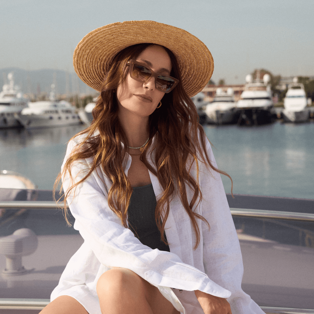 ROSSO IN AMBROSIA CLAY WITH SUNSET BROWN LENSES