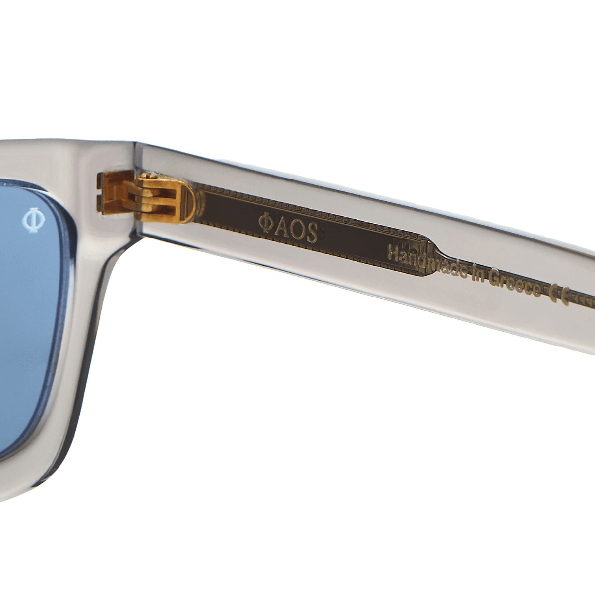 KYTHERA IN CRYSTAL GREY WITH KYANO BLUE LENSES