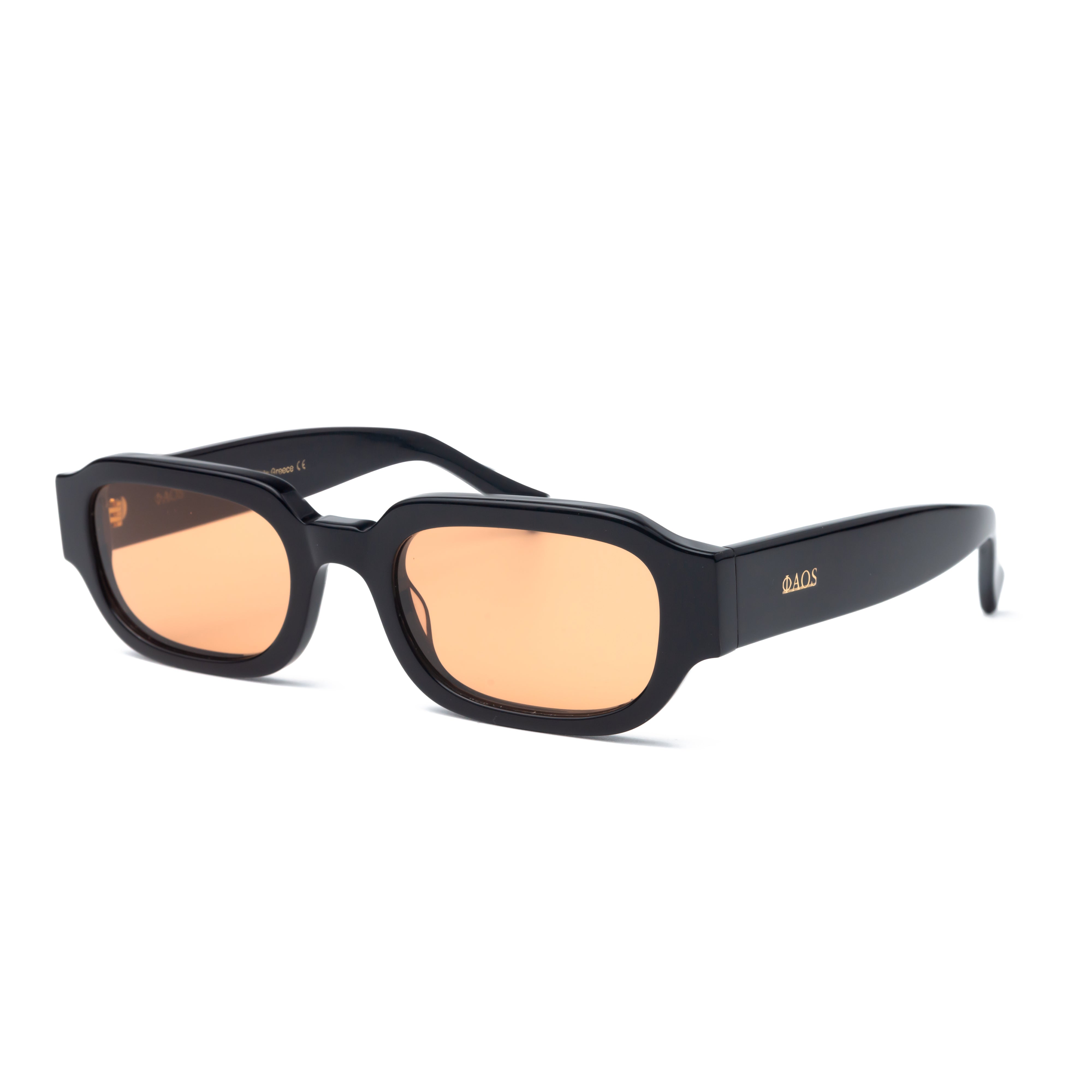 MYKONOS IN EREVOS BLACK WITH POTTERY BROWN LENSES