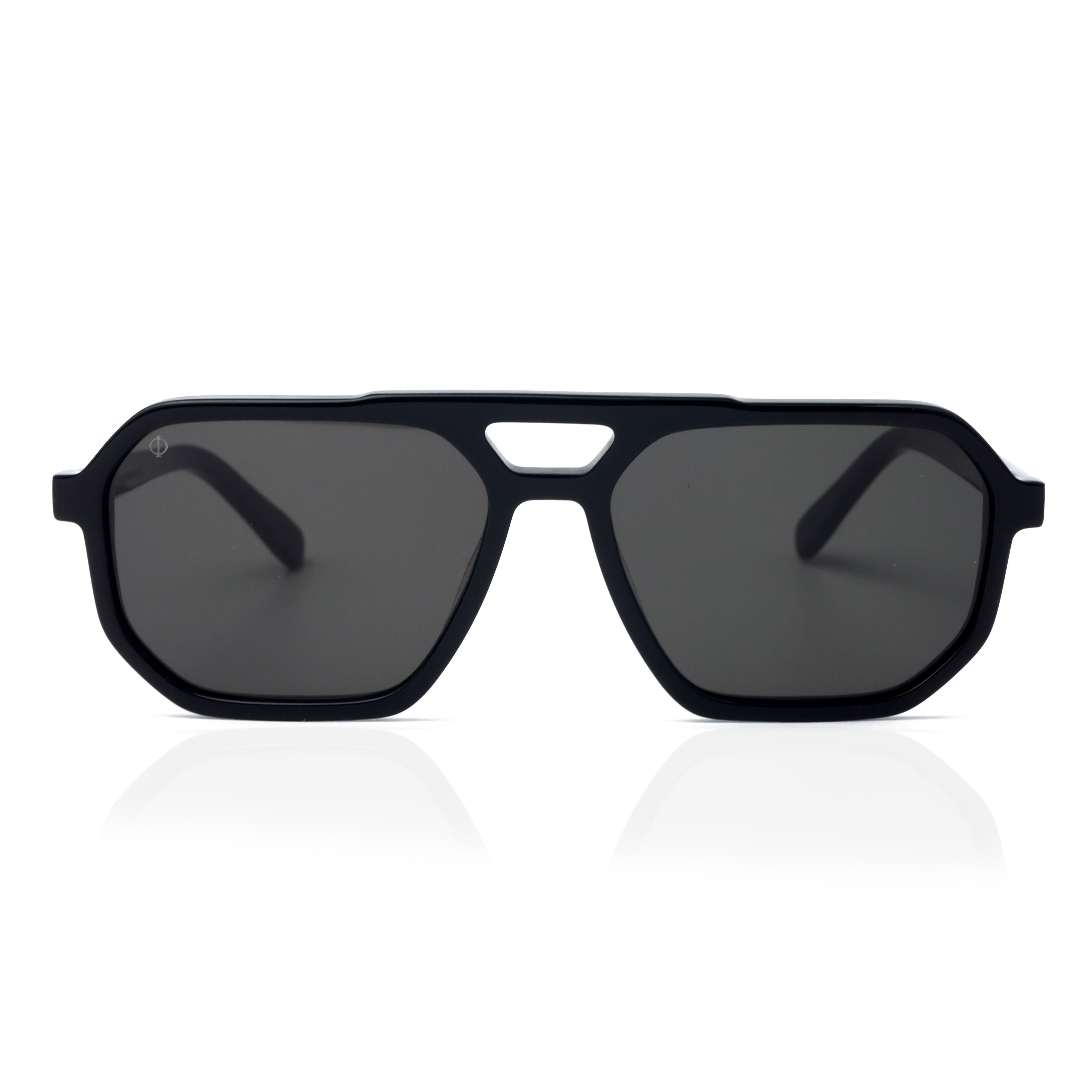 KYTHNOS IN EREVOS BLACK WITH SHADE GREY LENSES