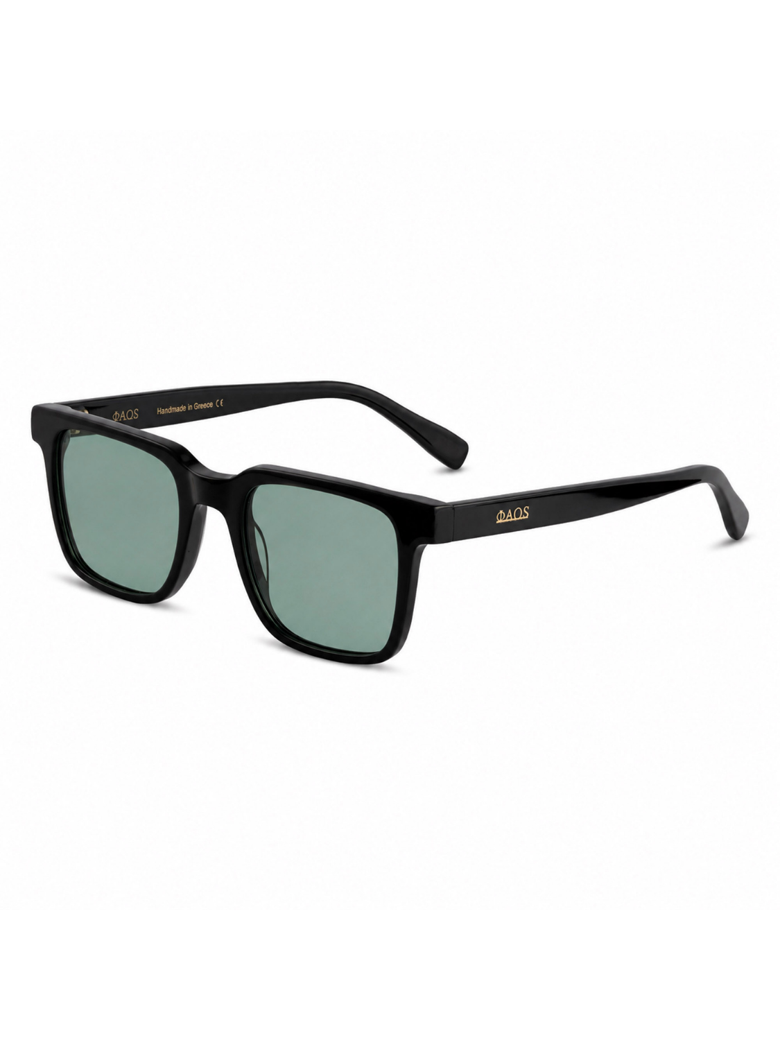 ANDROS IN EREVOS BLACK WITH IVY GREEN LENSES