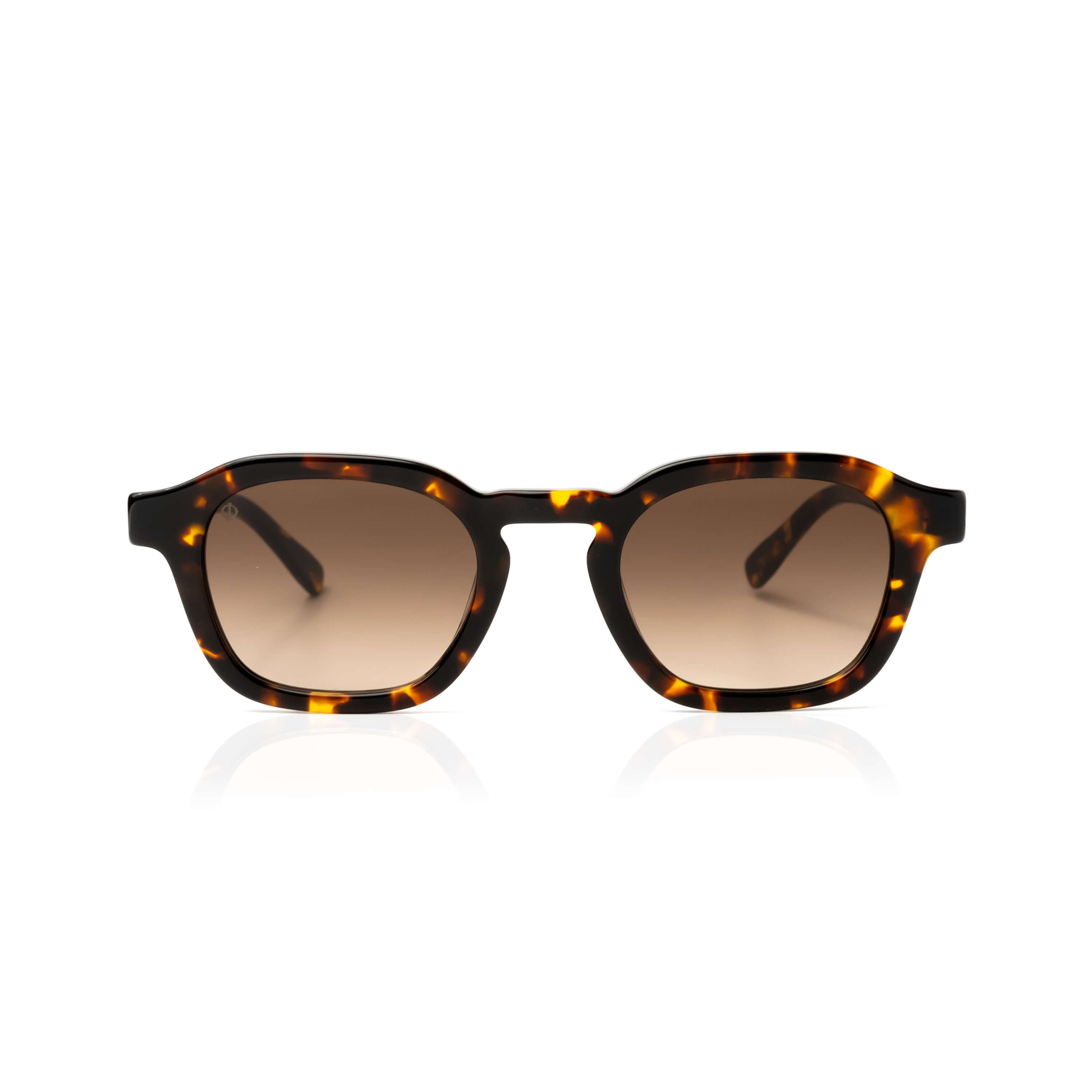 SIKINOS IN MARBLE BROWN WITH SUNSET BROWN LENSES