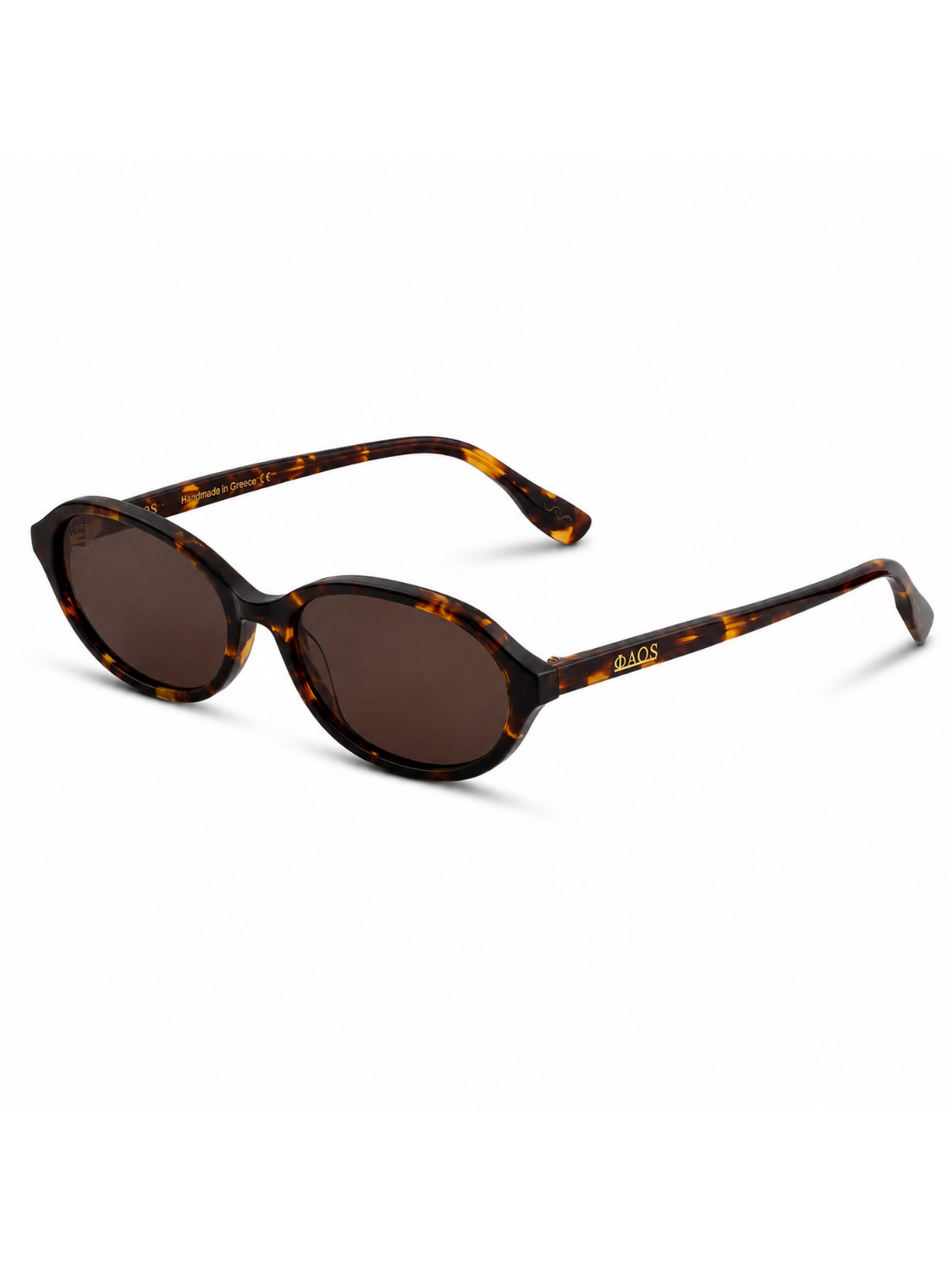 DONOUSA IN MARBLE BROWN WITH STONE BROWN LENSES