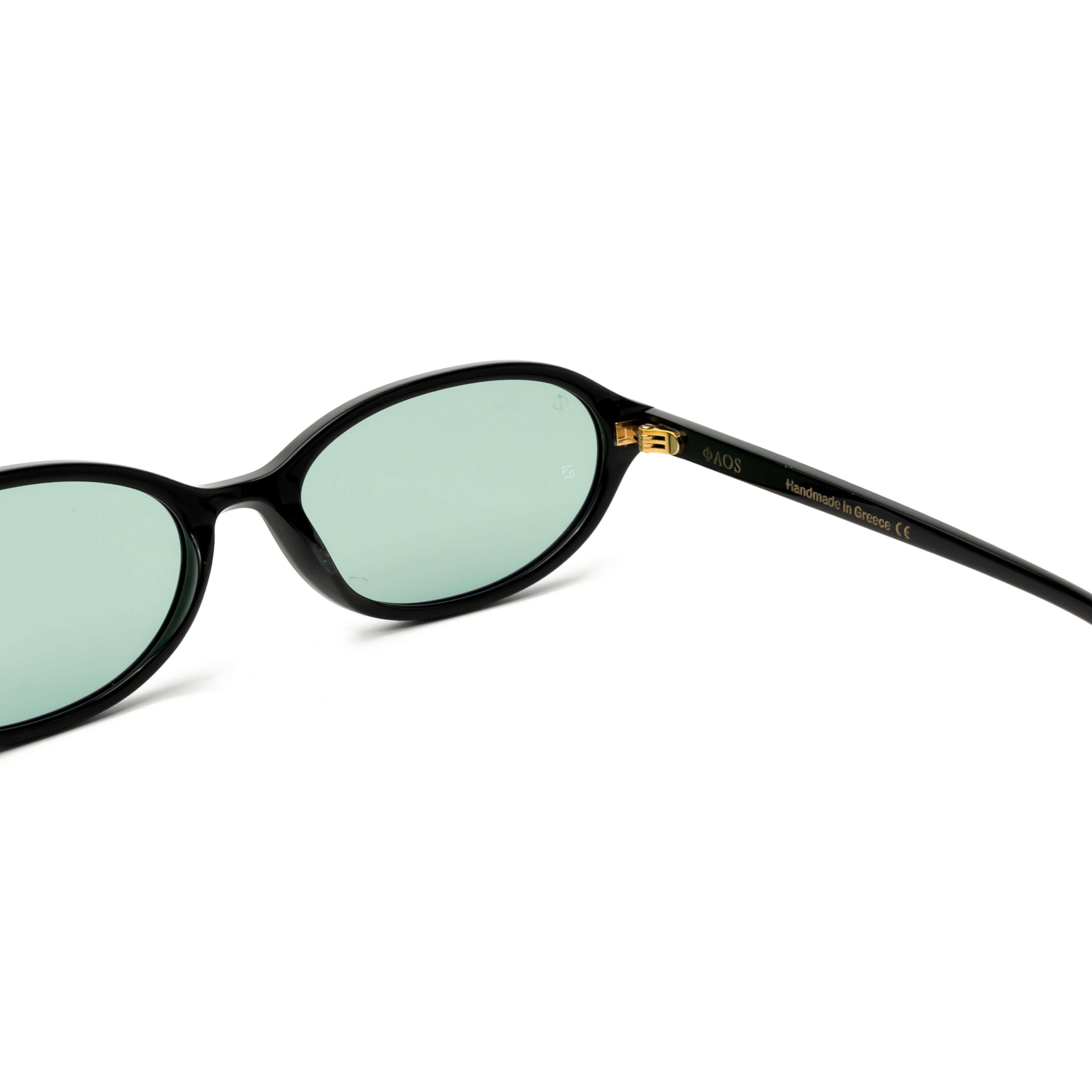 DONOUSA IN EREVOS BLACK WITH IVY GREEN LENSES