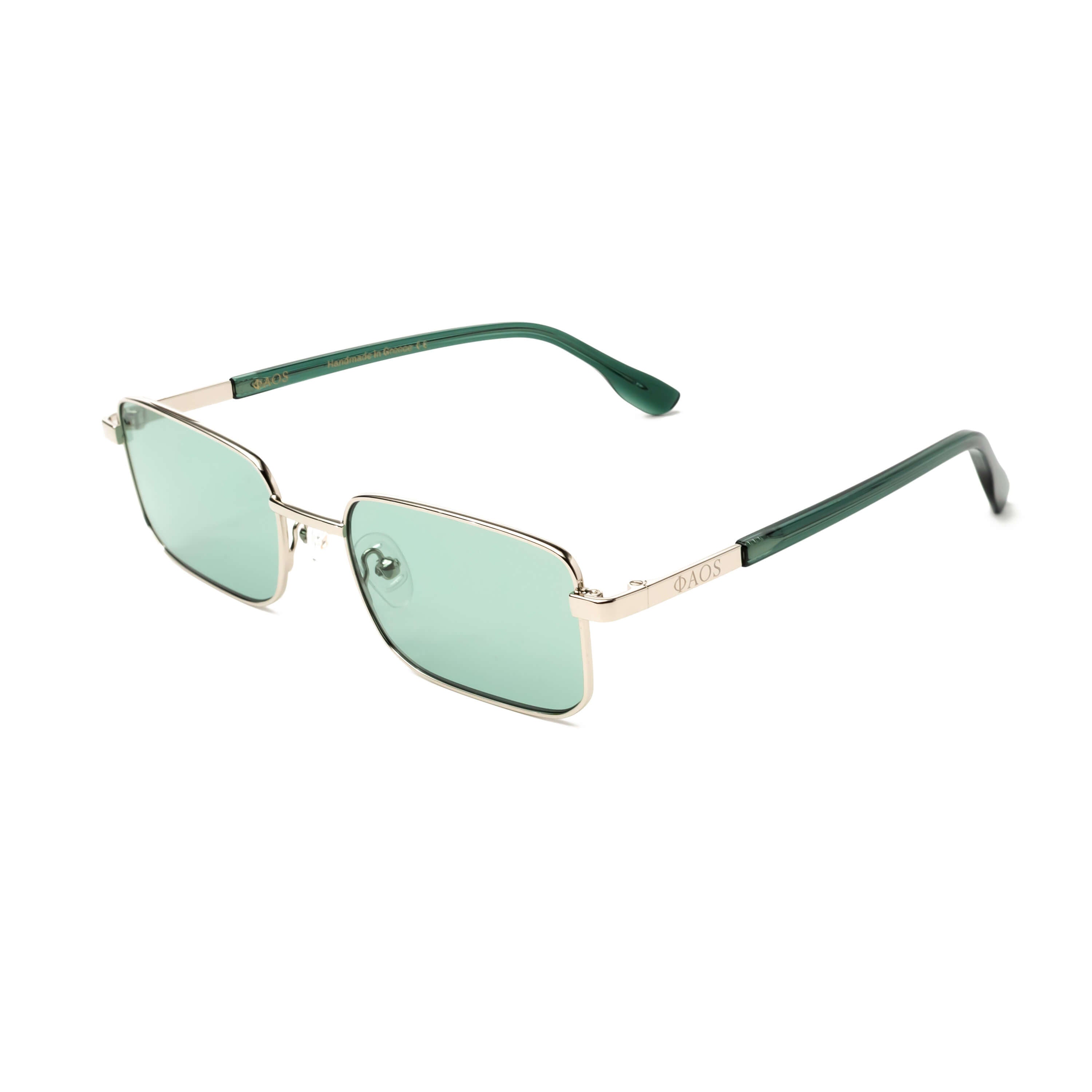 MINOAS IN CRYSTAL GREEN WITH IVY GREEN LENSES