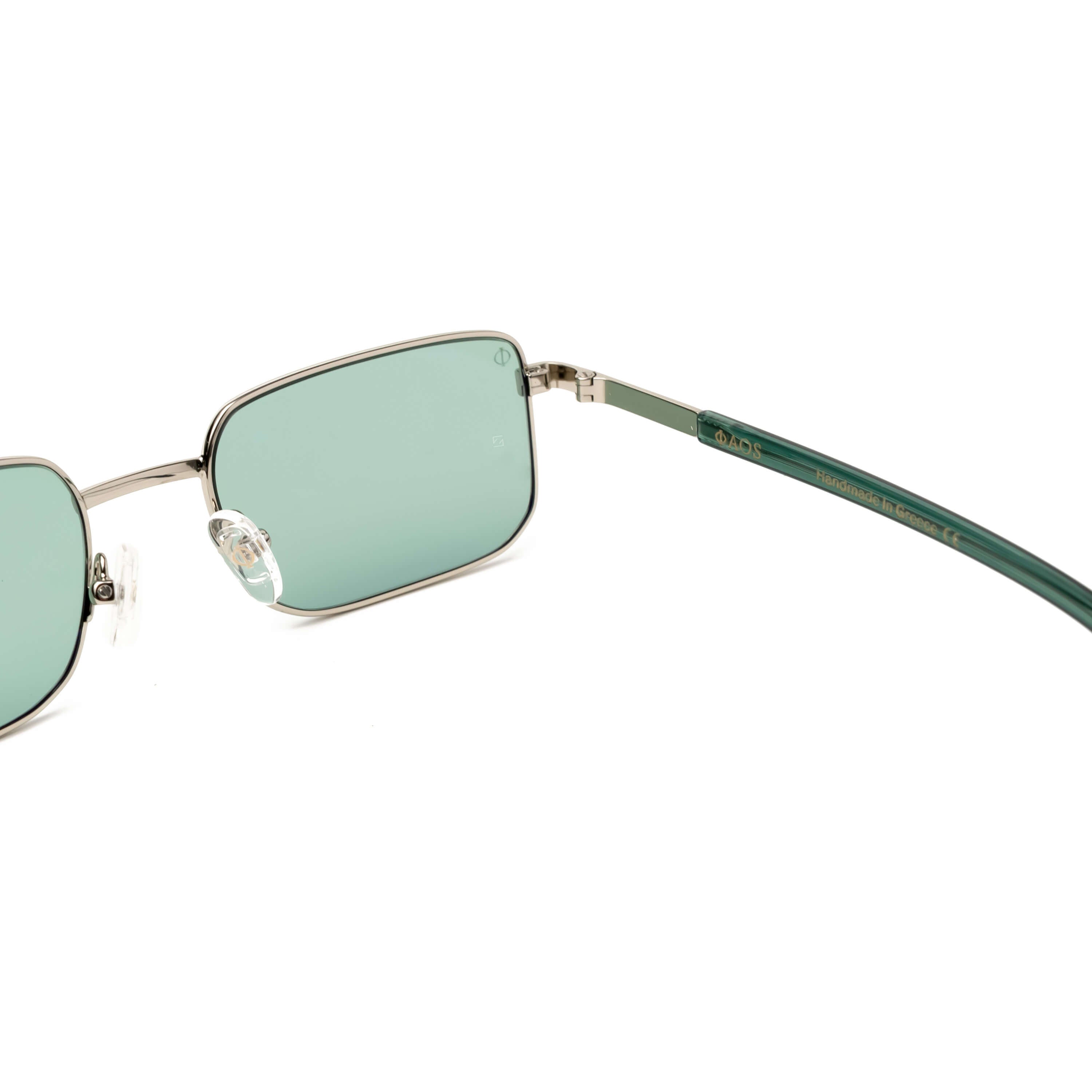 MINOAS IN CRYSTAL GREEN WITH IVY GREEN LENSES