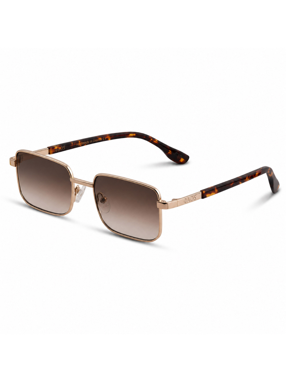 MINOAS IN MARBLE BROWN WITH SUNSET BROWN LENSES