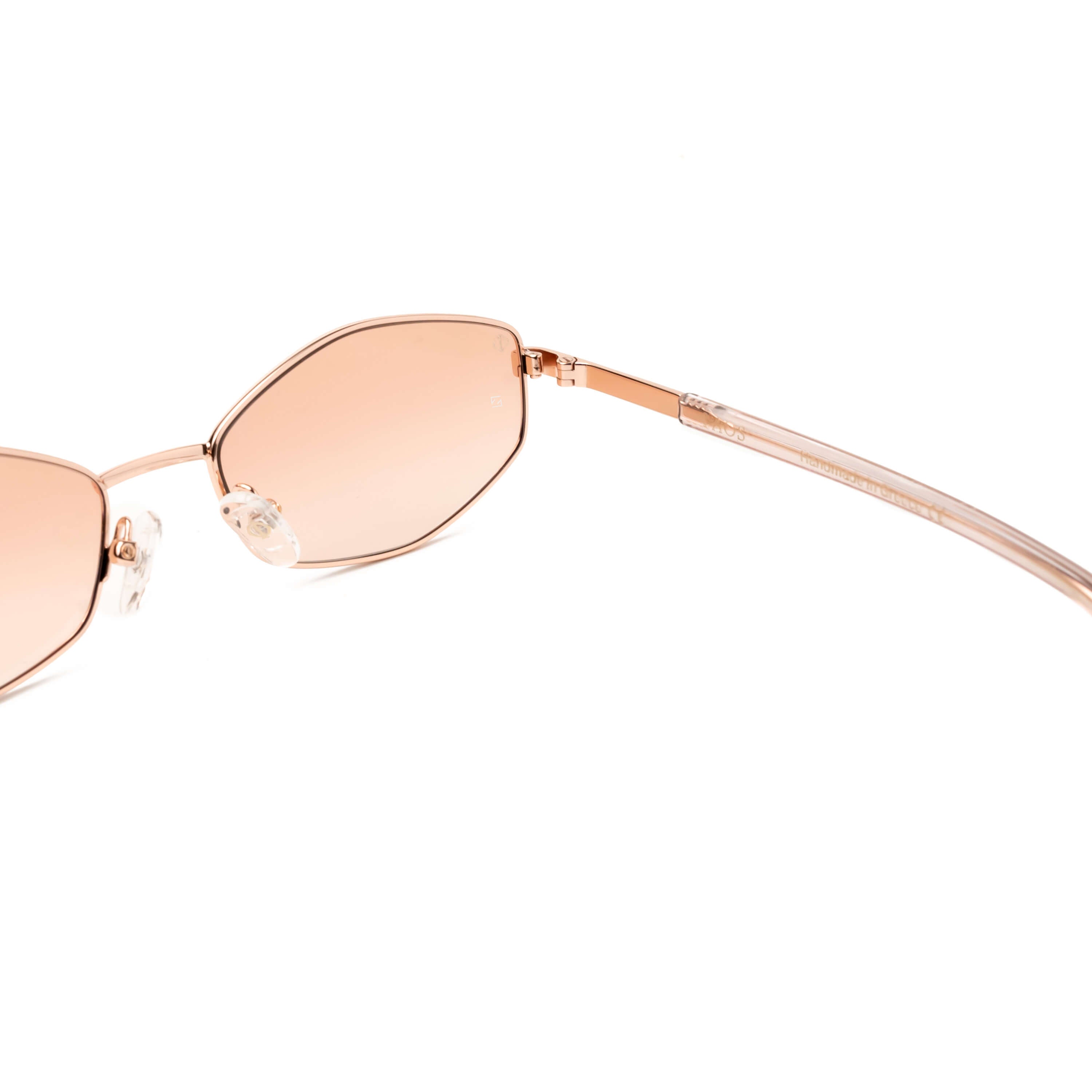 ARIADNE IN CRYSTAL PINK WITH SUNSET PINK LENSES