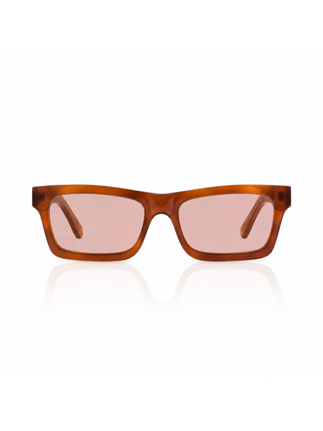 KYTHERA IN MARBLE HAVANA WITH ROSEWATER PINK LENSES