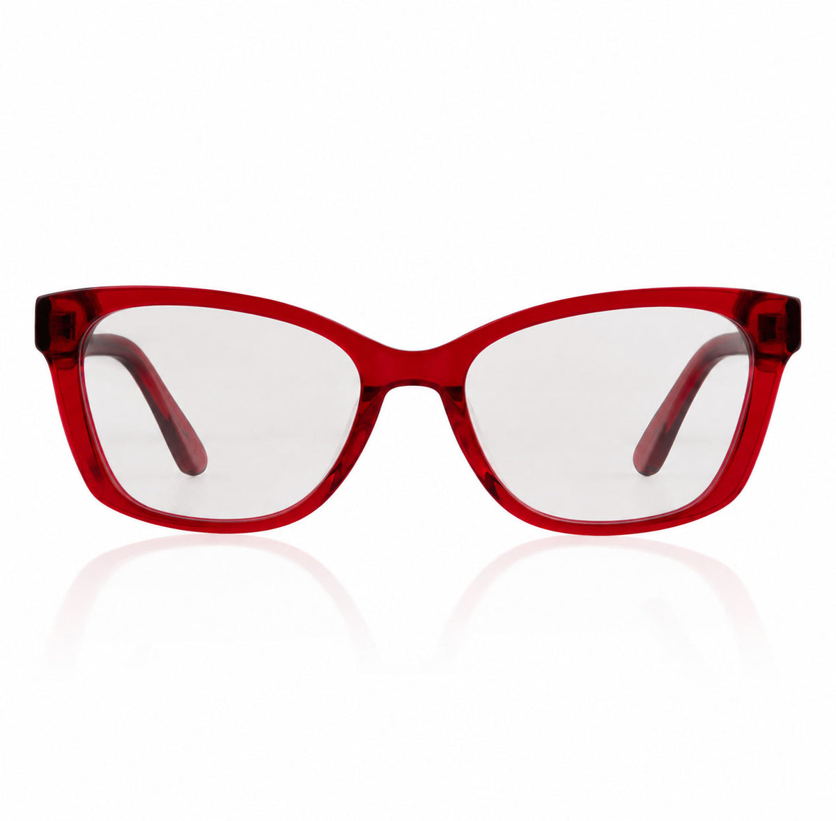 AEGLE OPTICAL IN CRYSTAL RED