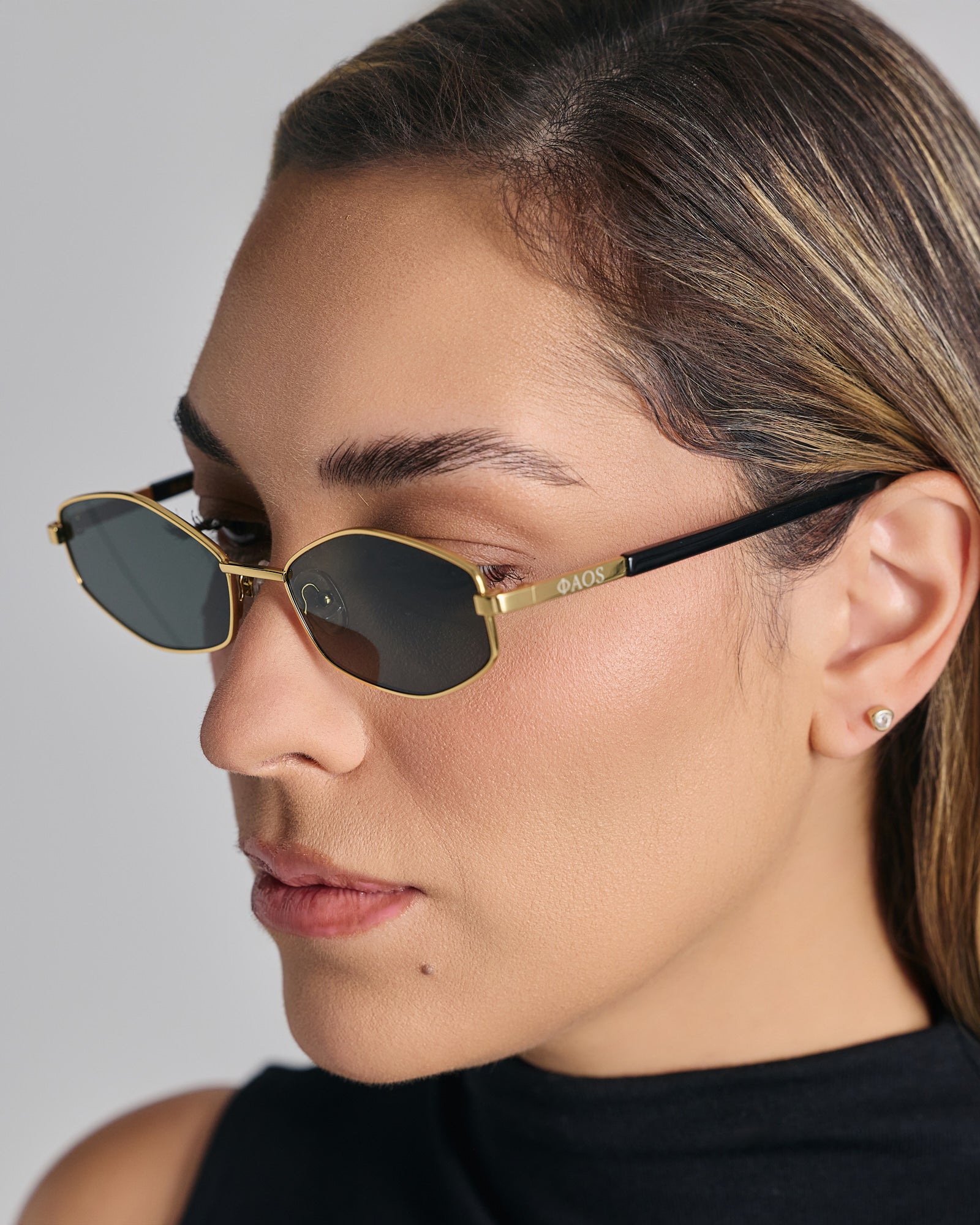 ARIADNE IN EREVOS BLACK WITH SHADE GREY LENSES