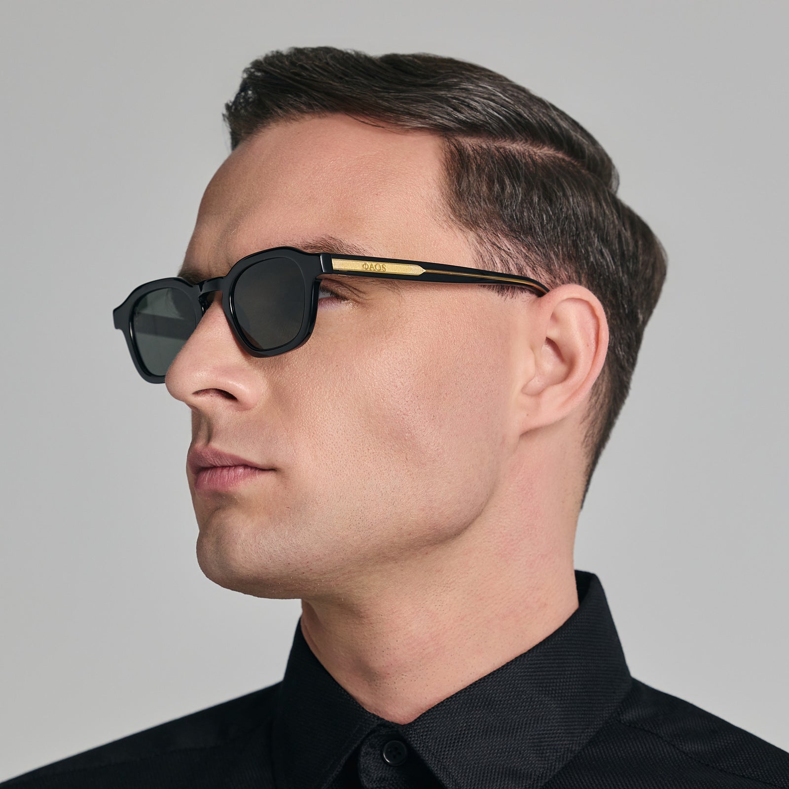 SIKINOS IN EREVOS BLACK WITH SHADE GREY LENSES