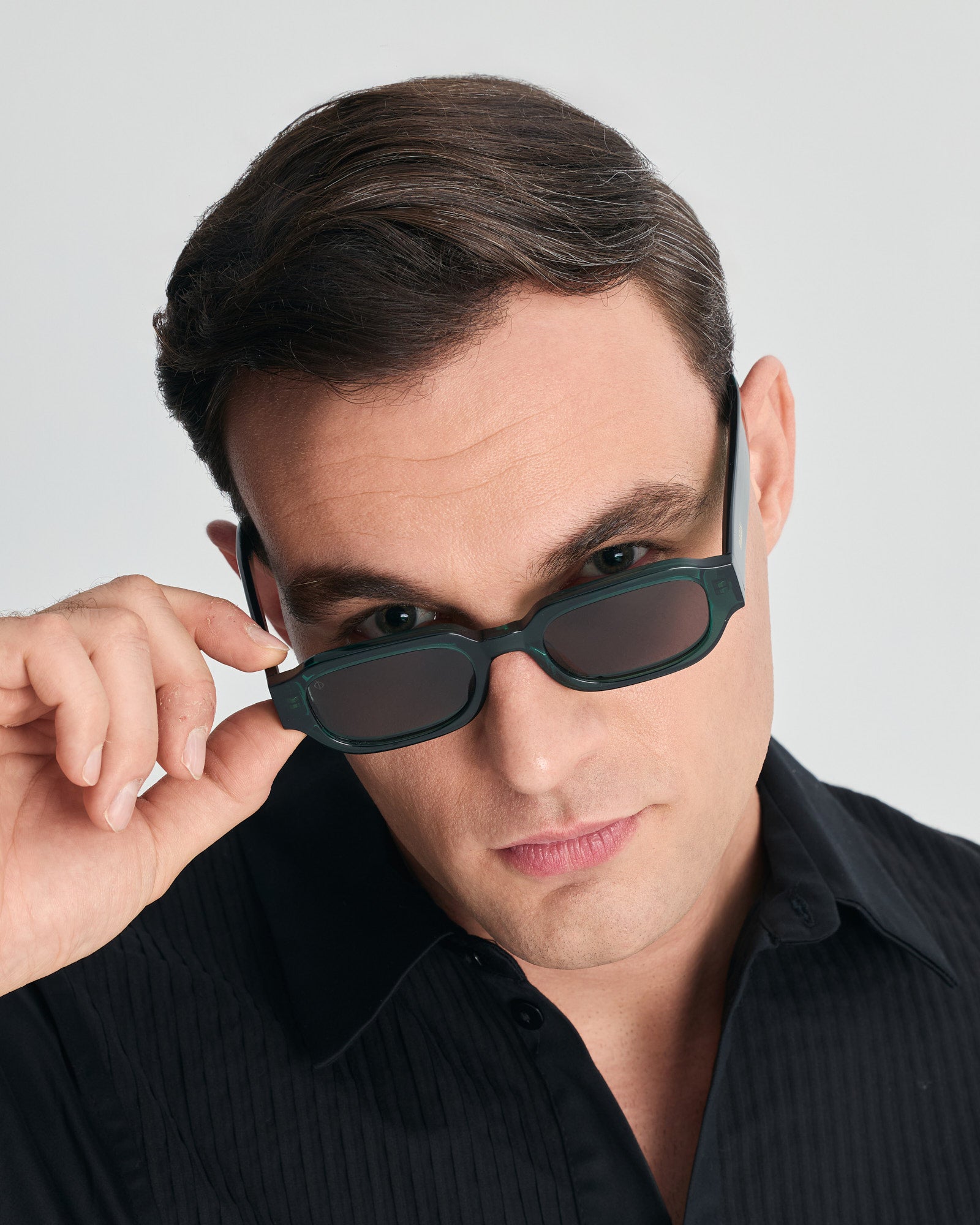 MYKONOS IN CRYSTAL GREEN WITH ALGAE GREEN LENSES