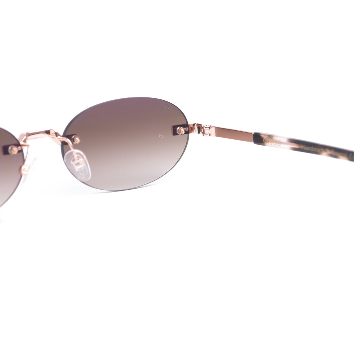 PHAESTUS IN ROSE GOLD WITH BROWN SUNSET LENSES