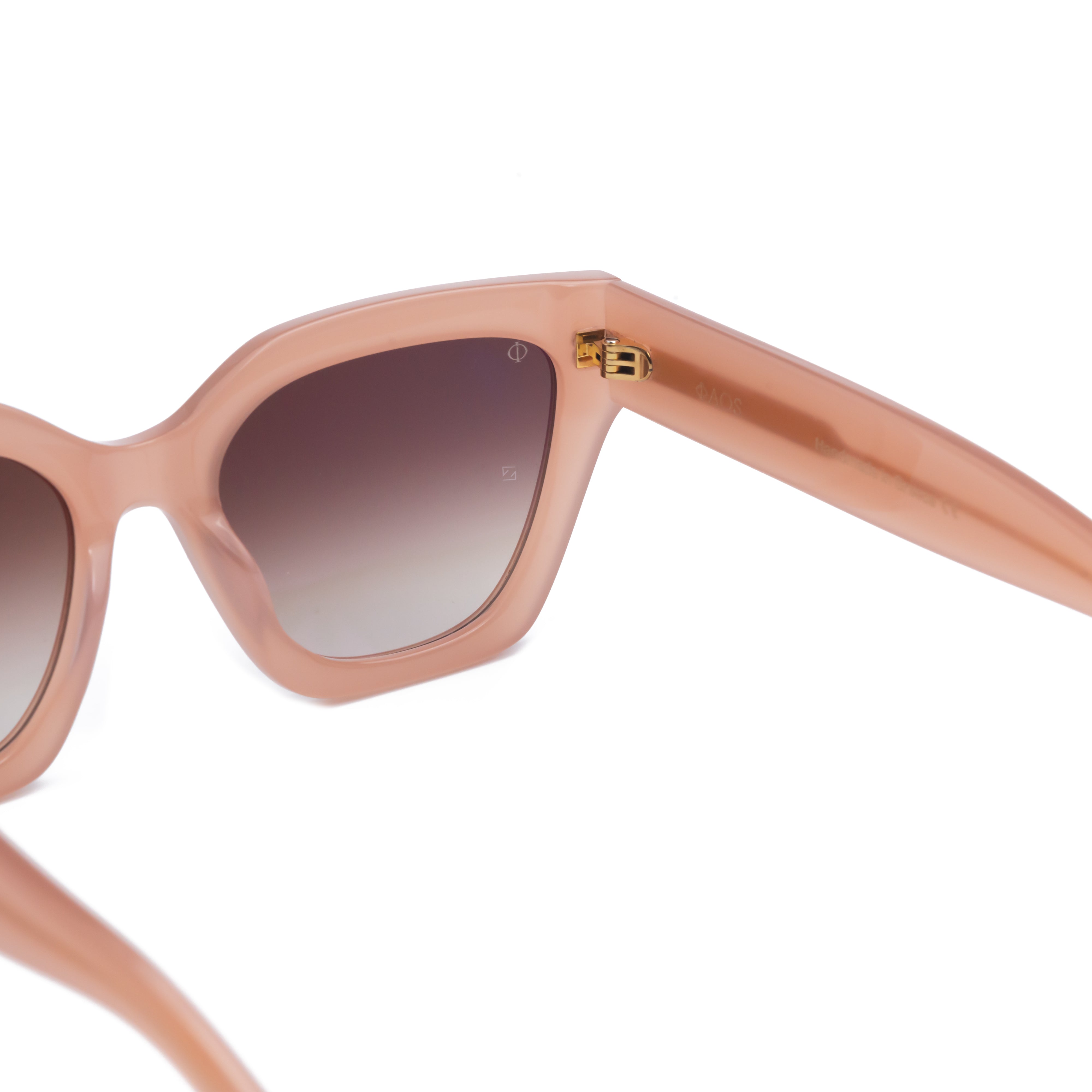 SKYROS IN AMBROSIA CLAY WITH SUNSET BROWN LENSES