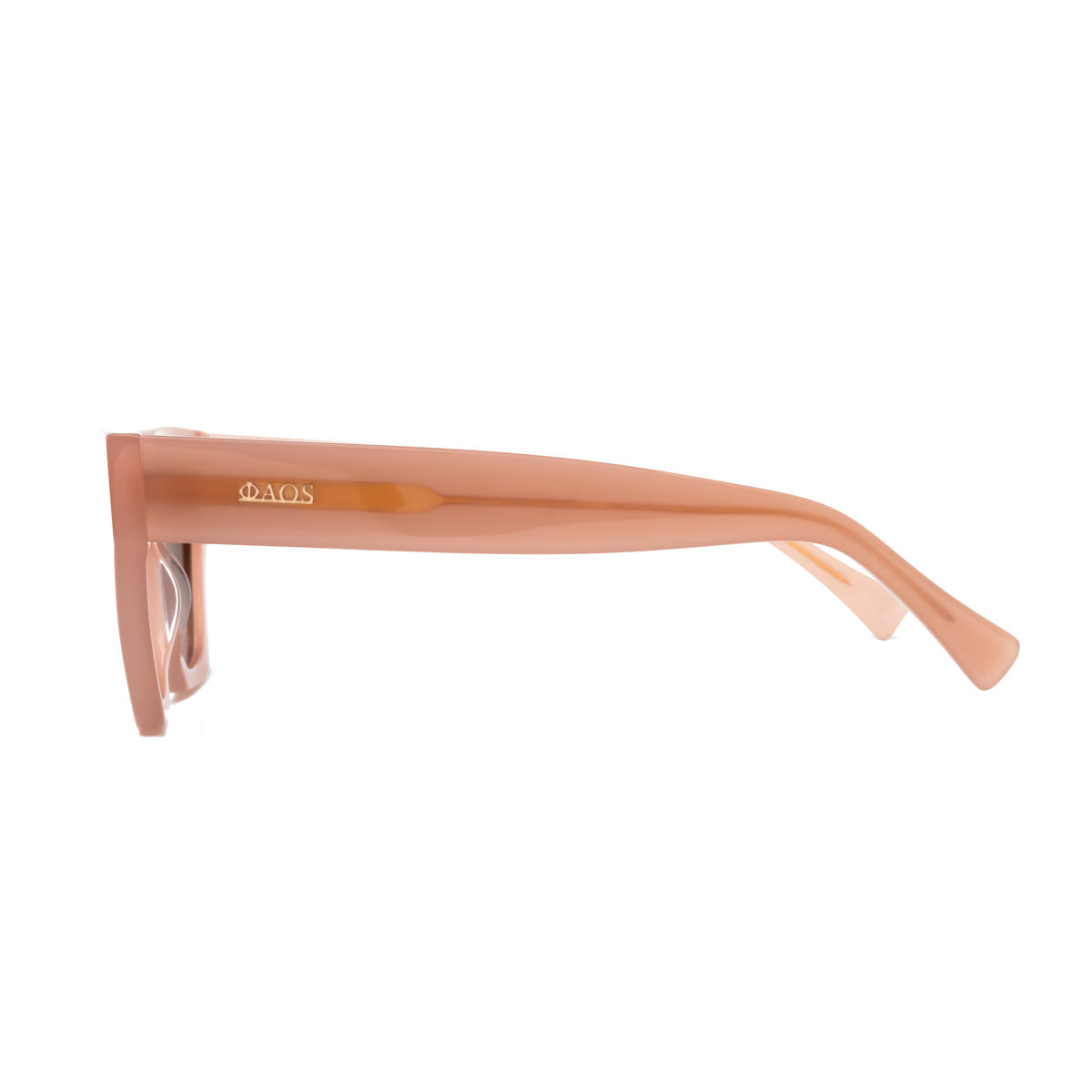 SKYROS IN AMBROSIA CLAY WITH SUNSET PURPLE LENSES
